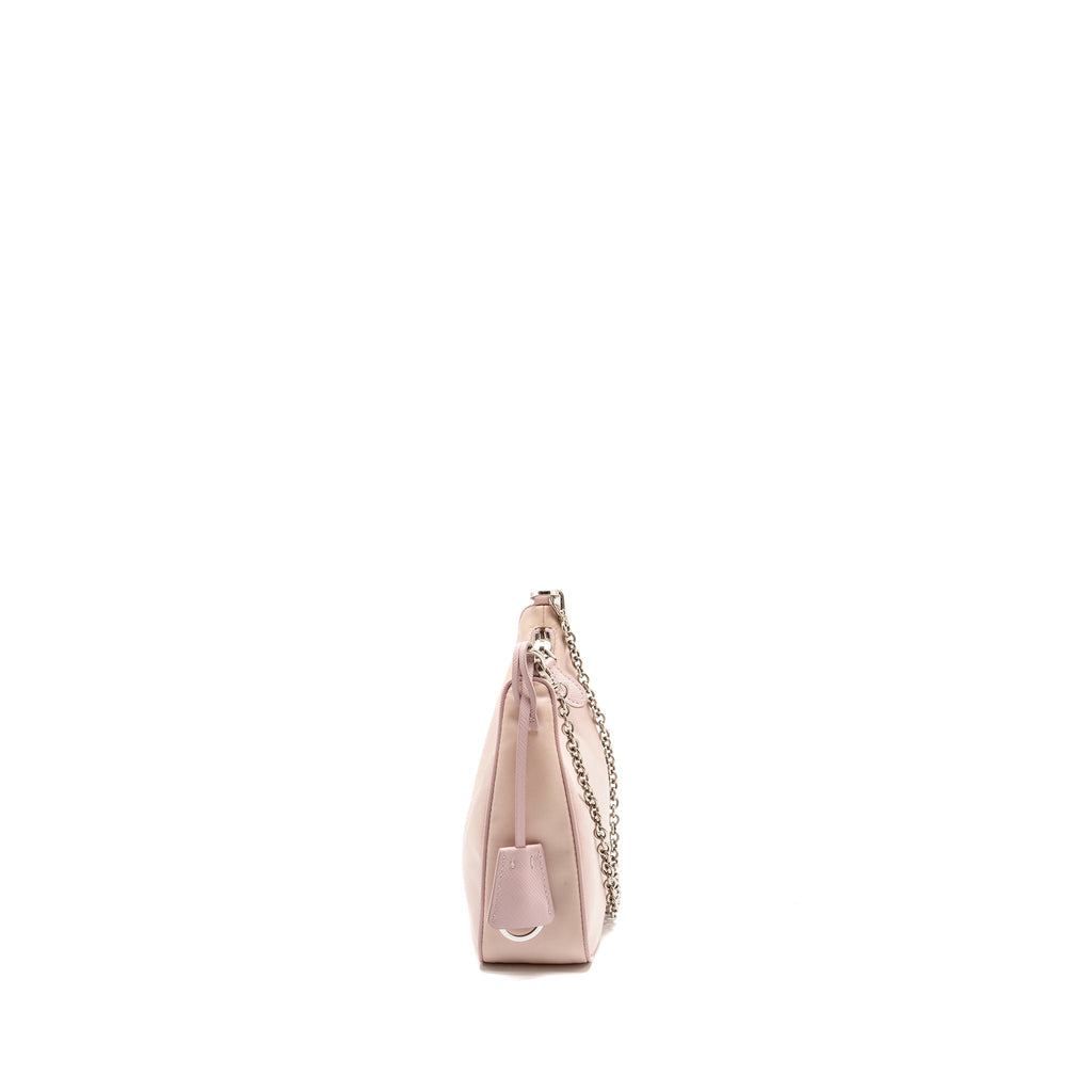 PRADA RE-EDITION 2005 SAFFIANO BAG RE-NYLON ALABASTRO SHW