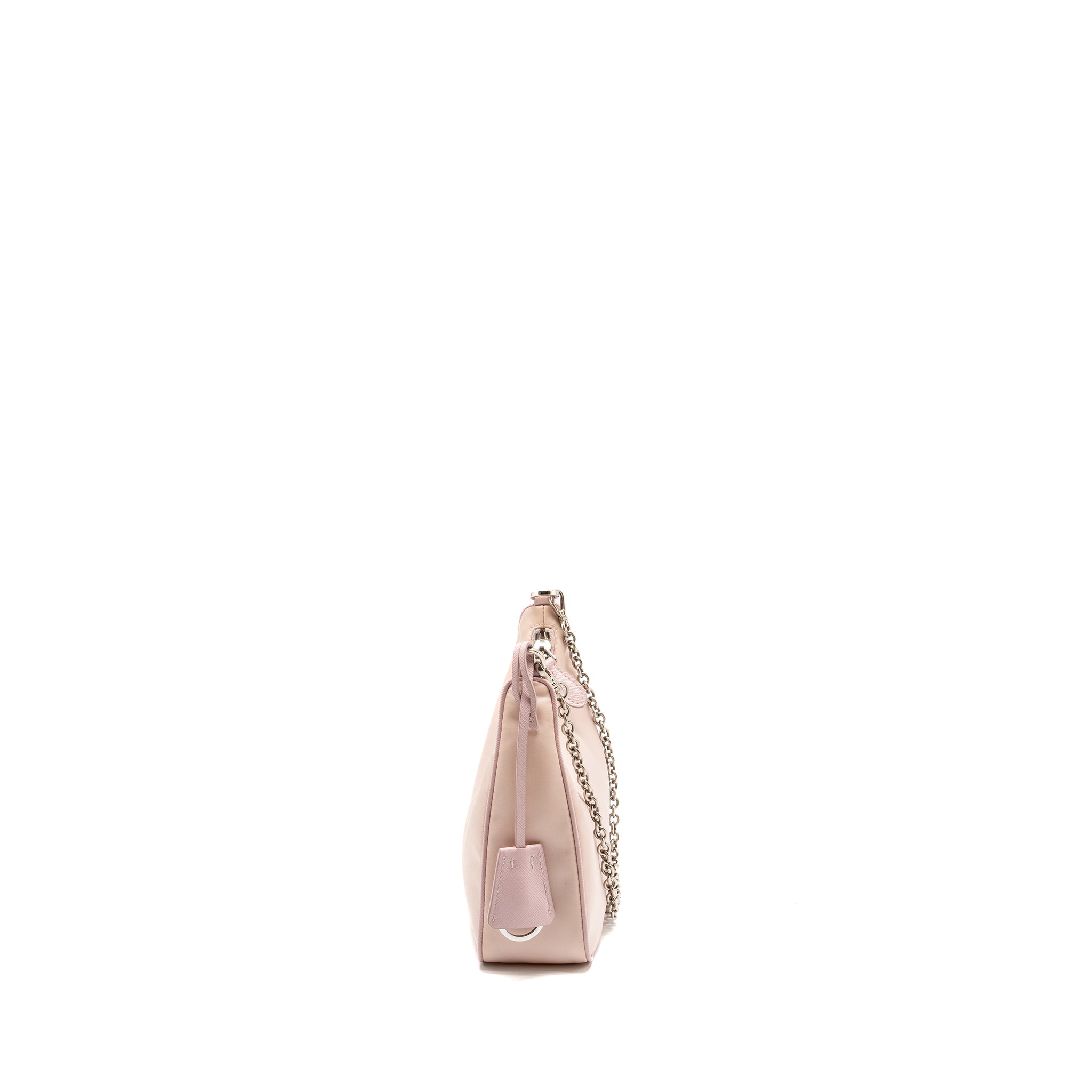 PRADA RE-EDITION 2005 SAFFIANO BAG RE-NYLON ALABASTRO SHW