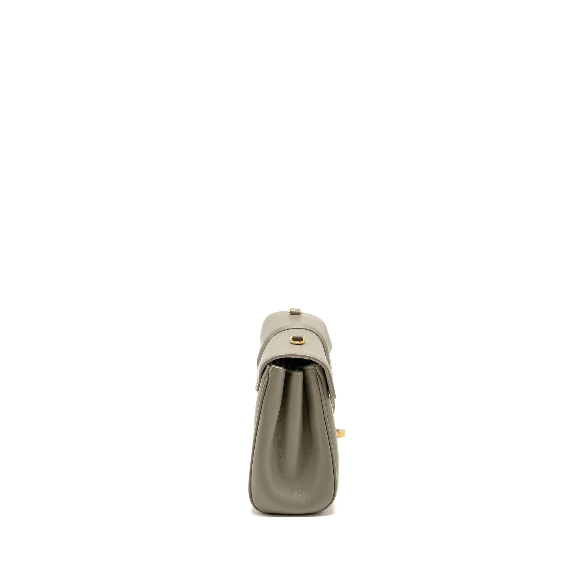 CELINE TEEN SOFT 16 CALFSKIN LIGHT OLIVE GREEN GHW