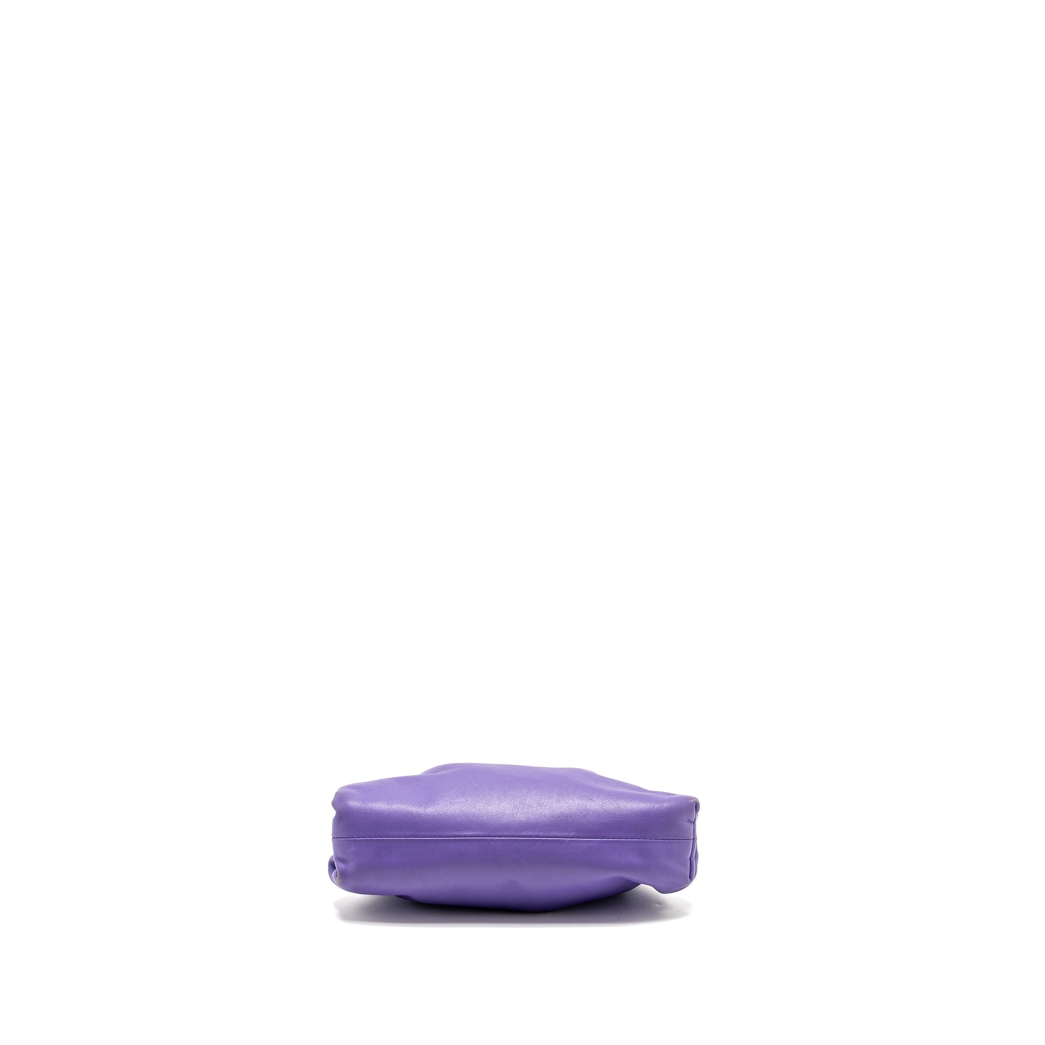 BOTTEGA VENETA MINI POUCH CALFSKIN PURPLE SHW