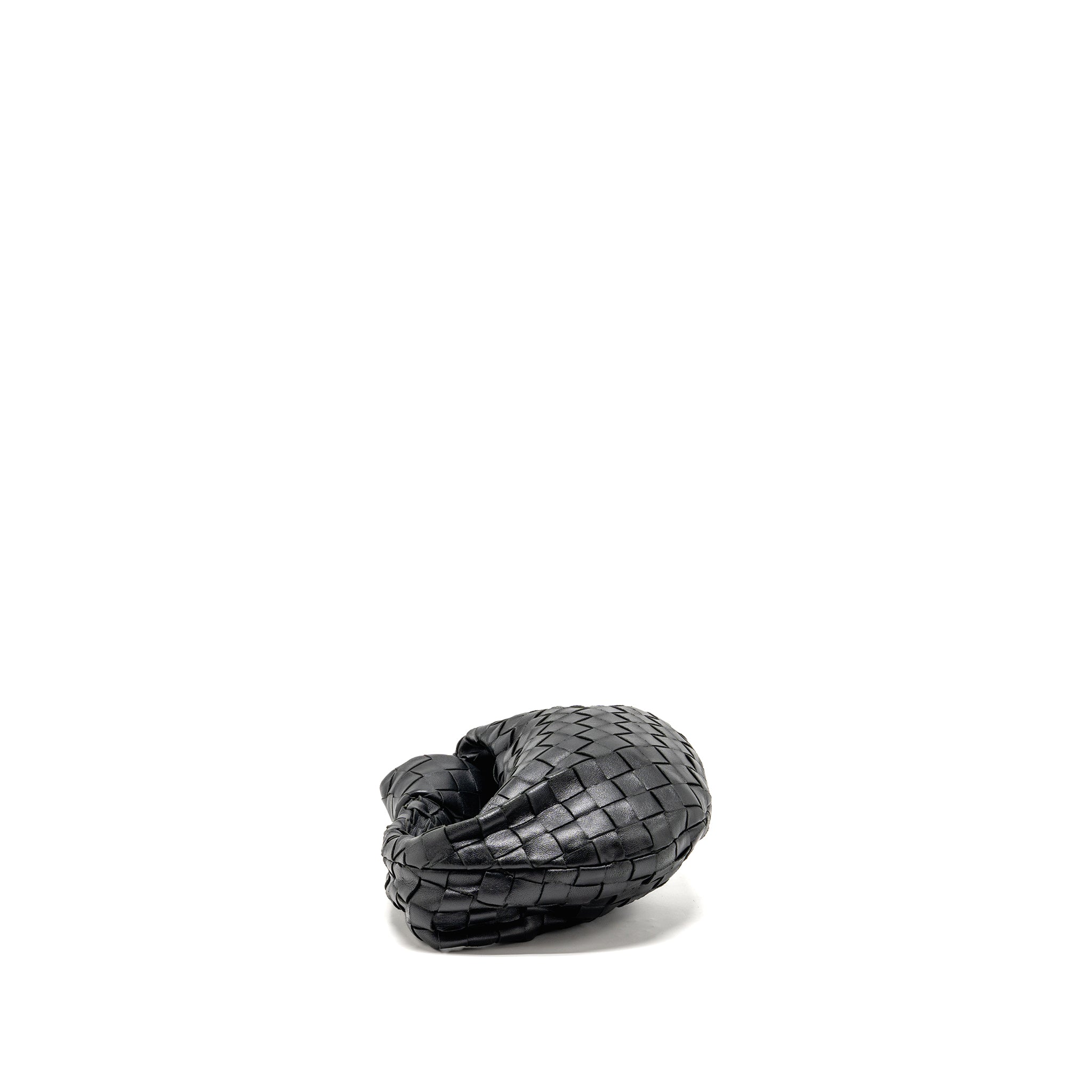 BOTTEGA VENETA MINI JODIE LAMBSKIN BLACK SHW