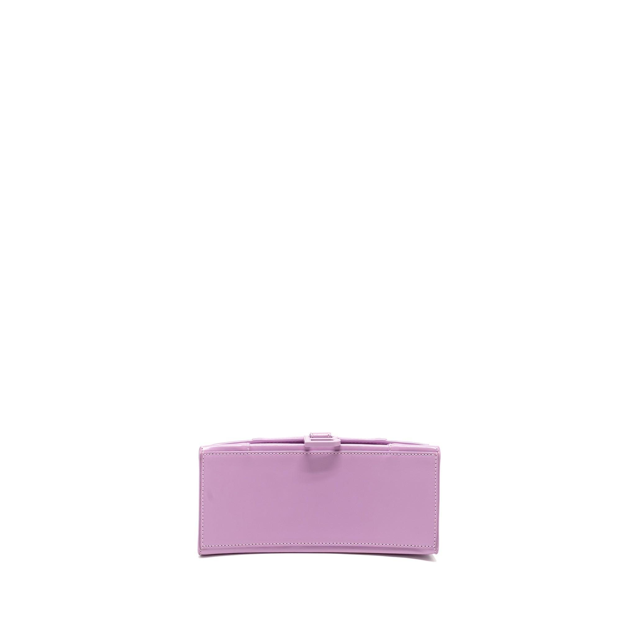 BALENCIAGA SMALL HOURGLASS BAG CALFSKIN LIGHT PURPLE SHW