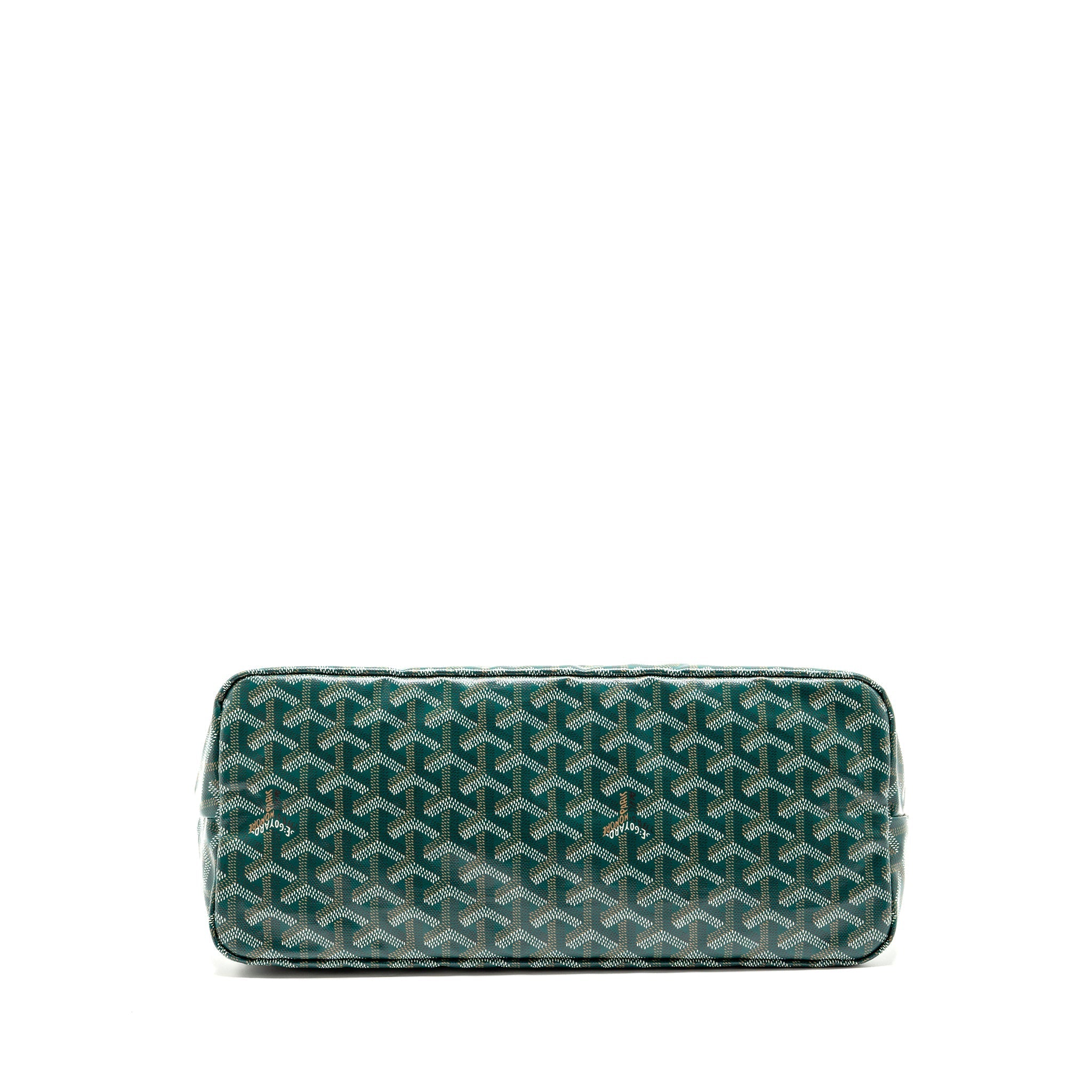 GOYARD BOHEME HOBO BAG GOYARDINE CANVAS GREEN SHW