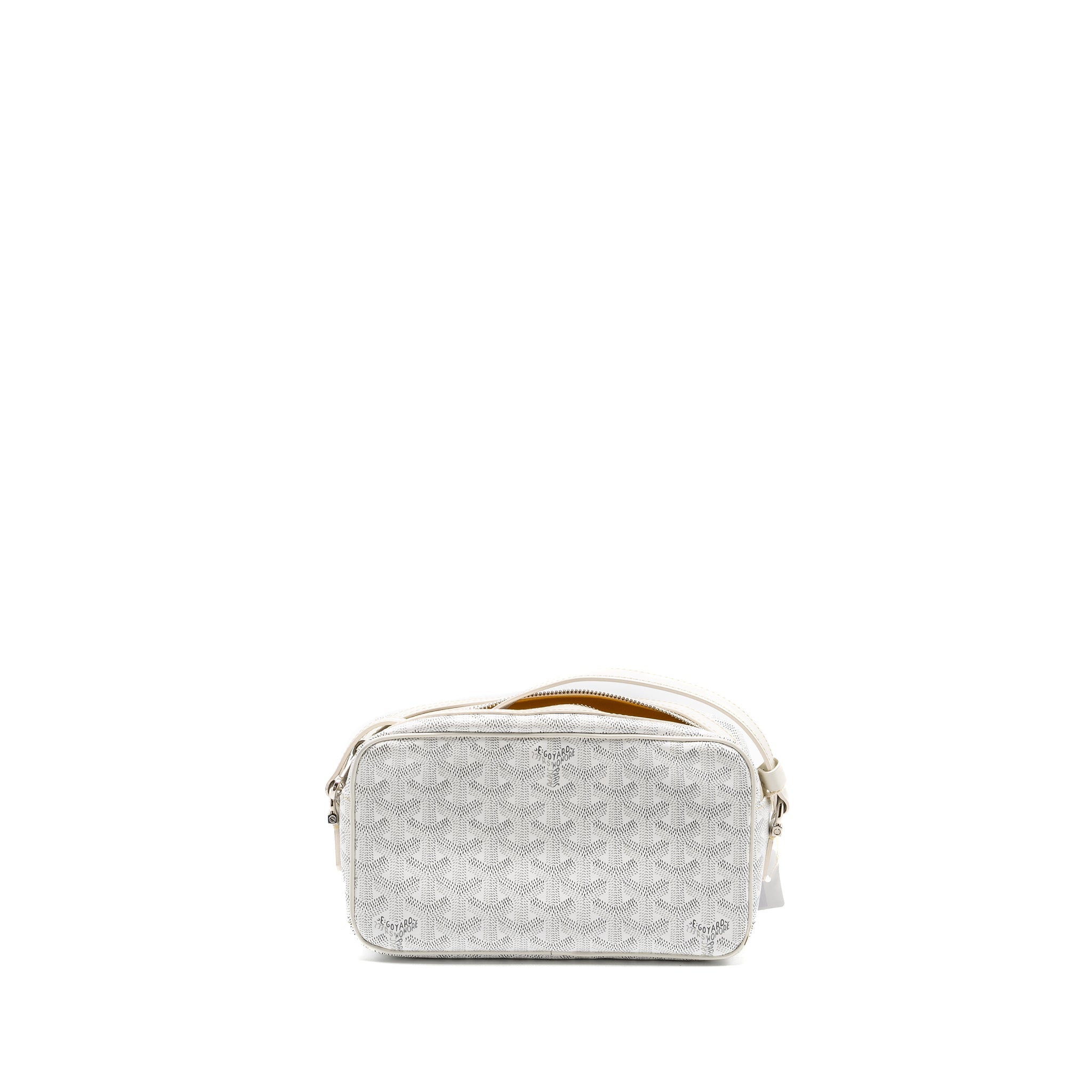GOYARD CAPE VERT CROSSBODY BAG GOYARDLINE CANVAS WHITE SHW