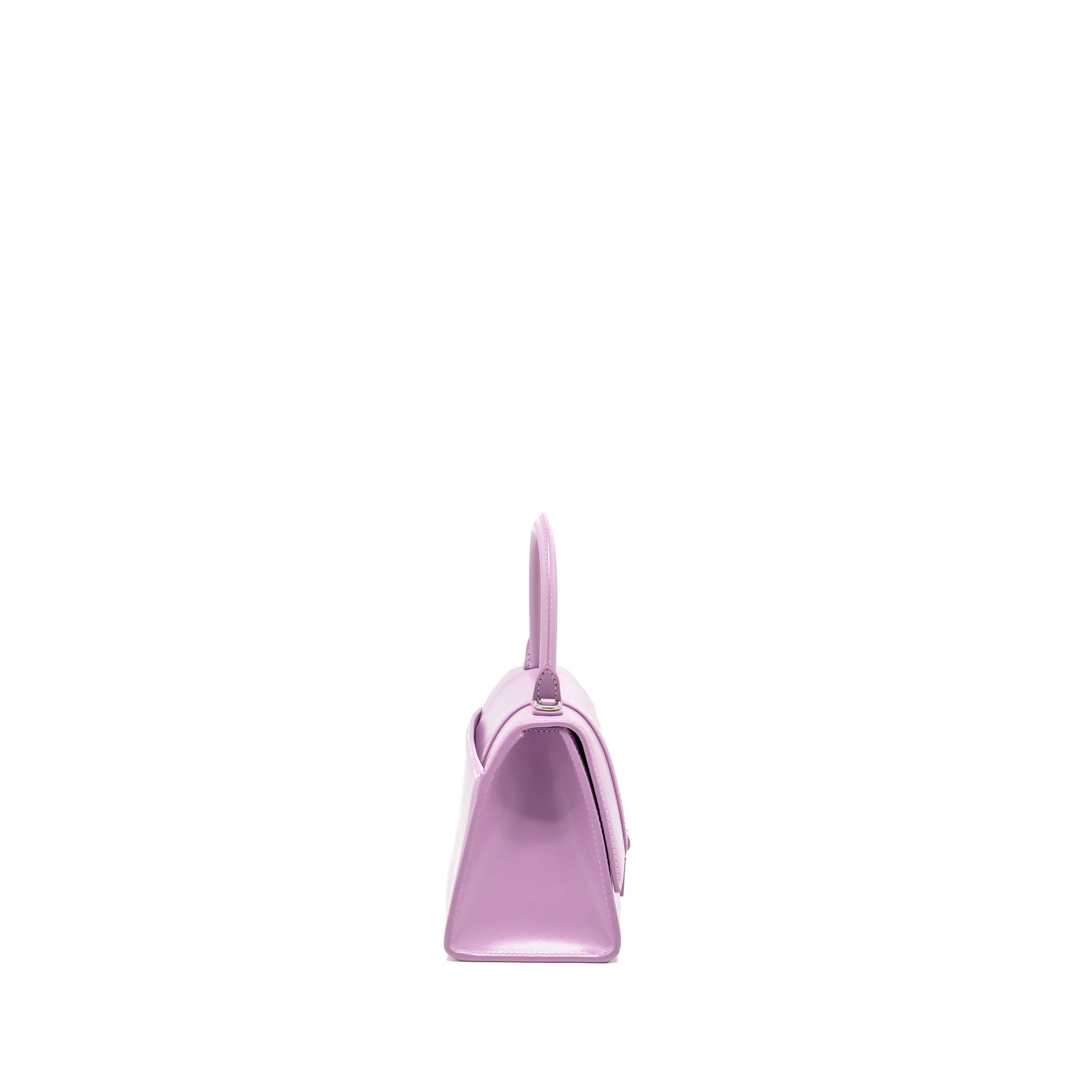 BALENCIAGA SMALL HOURGLASS BAG CALFSKIN LIGHT PURPLE SHW