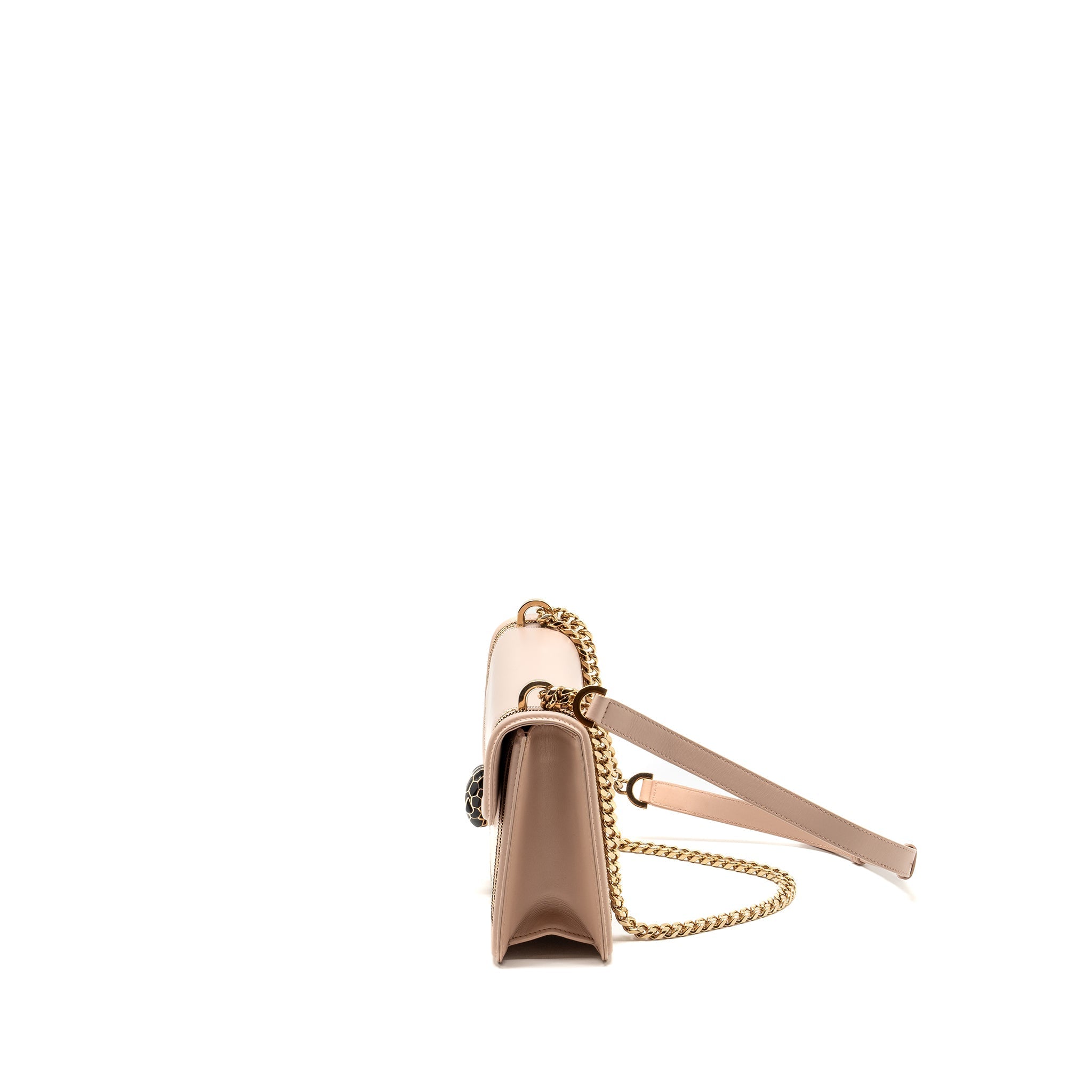 BVLGARI SERPENTI FOREVER SHOULDER BAG LIMITED EDITION PINK GHW