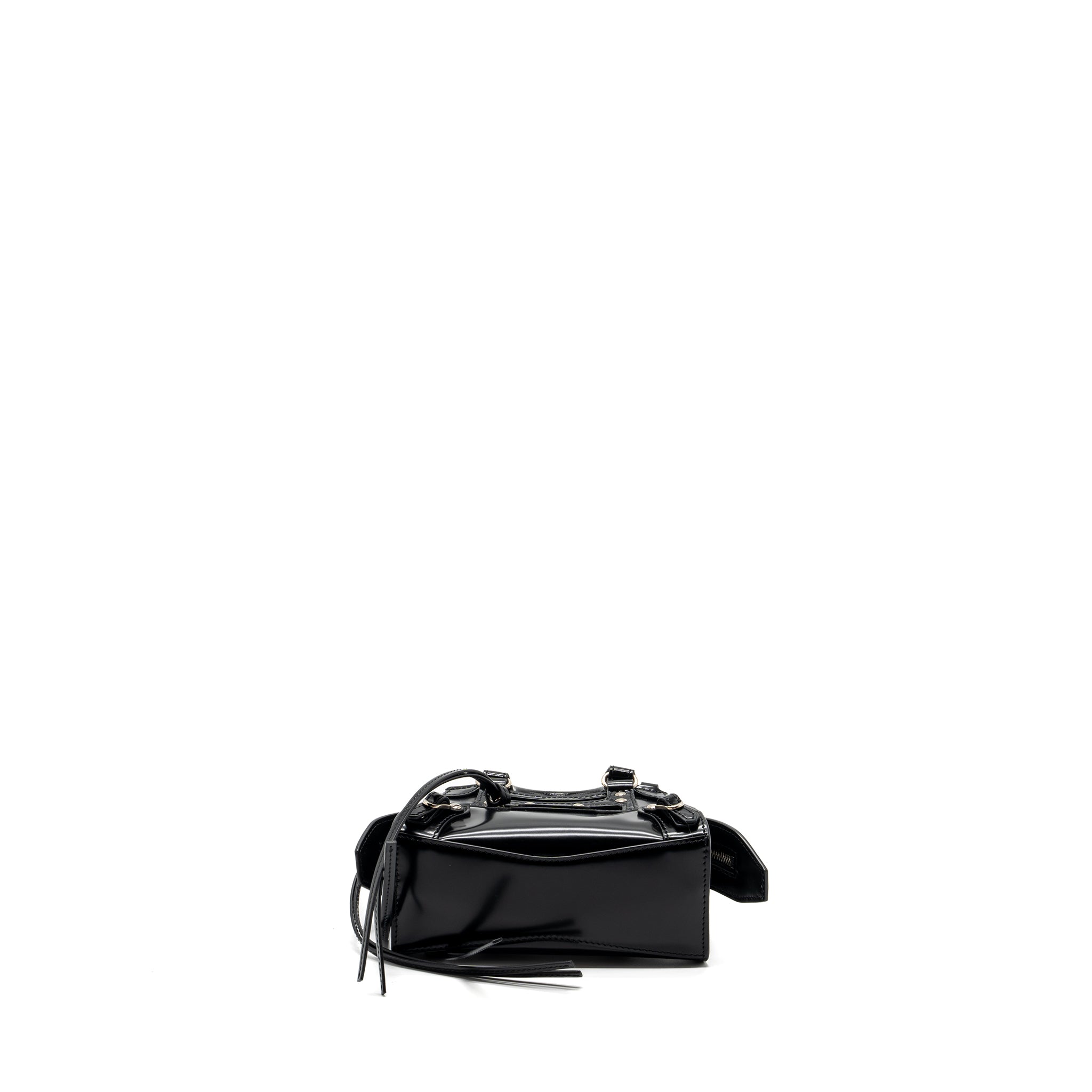 BALENCIAGA NEO CLASSIC CITY BAG BOX CALFSKIN BLACK SHW
