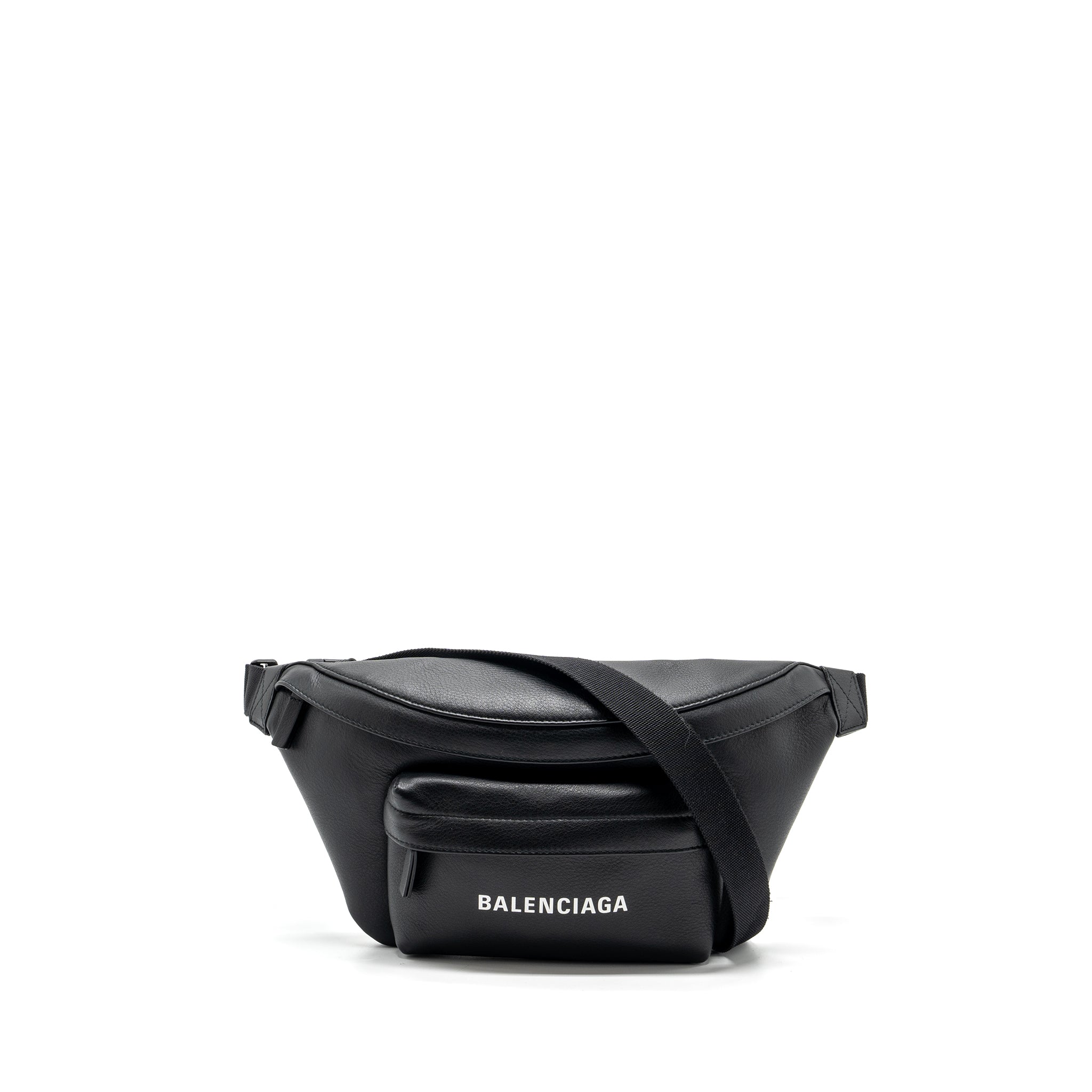 BALENCIAGA EVERYDAY BELTPACK CALFSKIN BLACK SHW