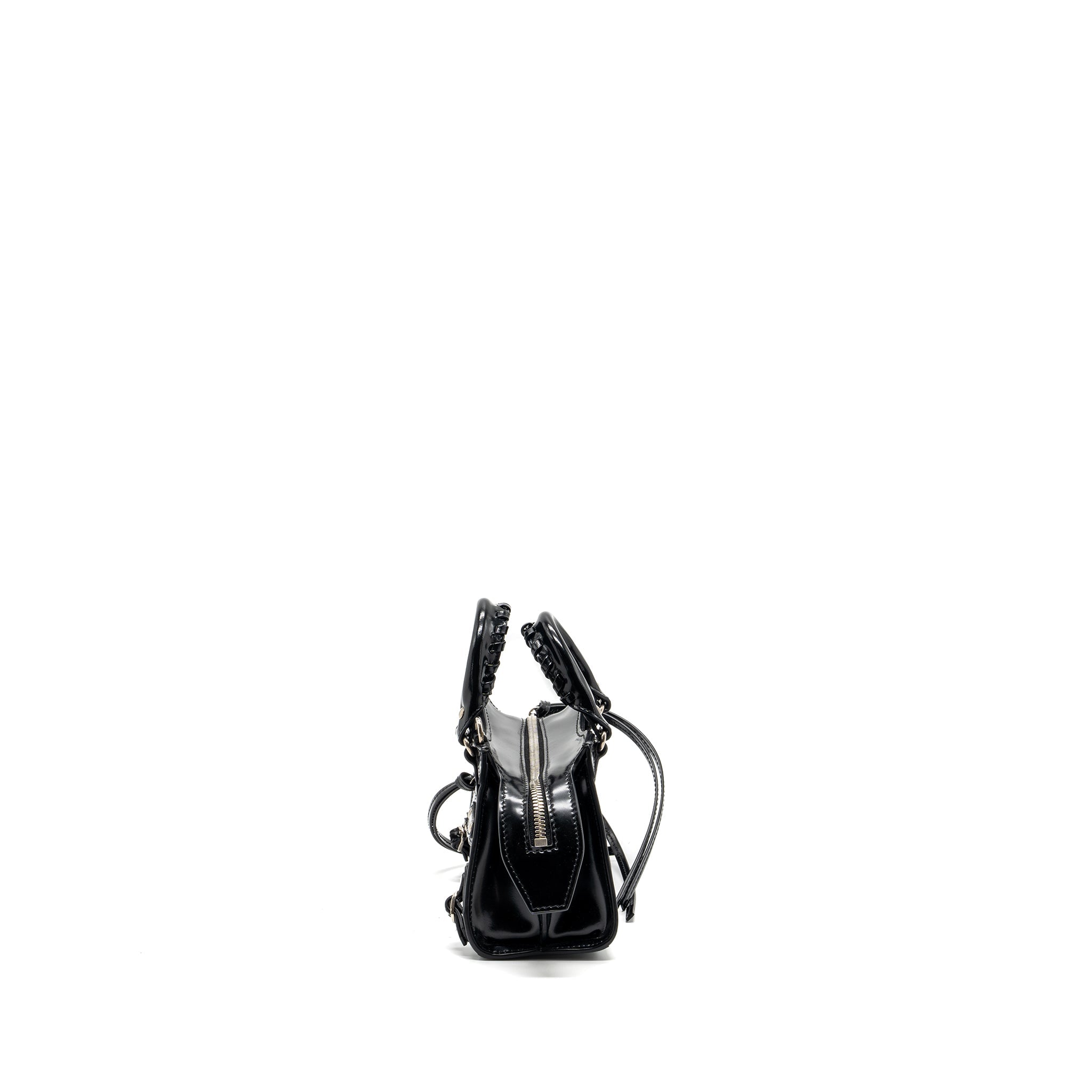 BALENCIAGA NEO CLASSIC CITY BAG BOX CALFSKIN BLACK SHW