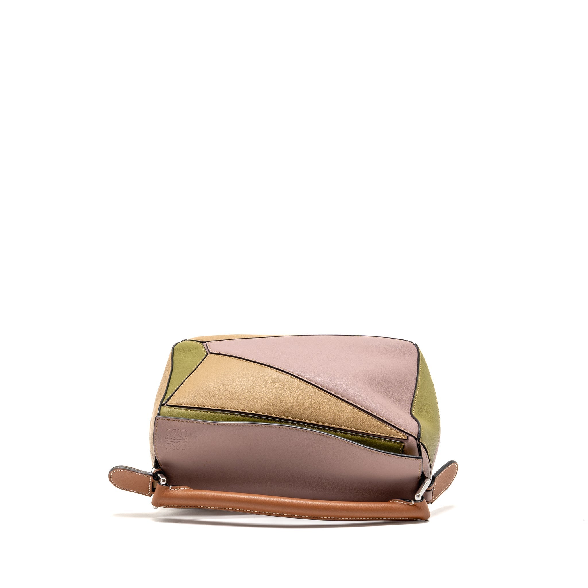 LOEWE SMALL PUZZLE BAG CALFSKIN MULTICOLOUR SHW