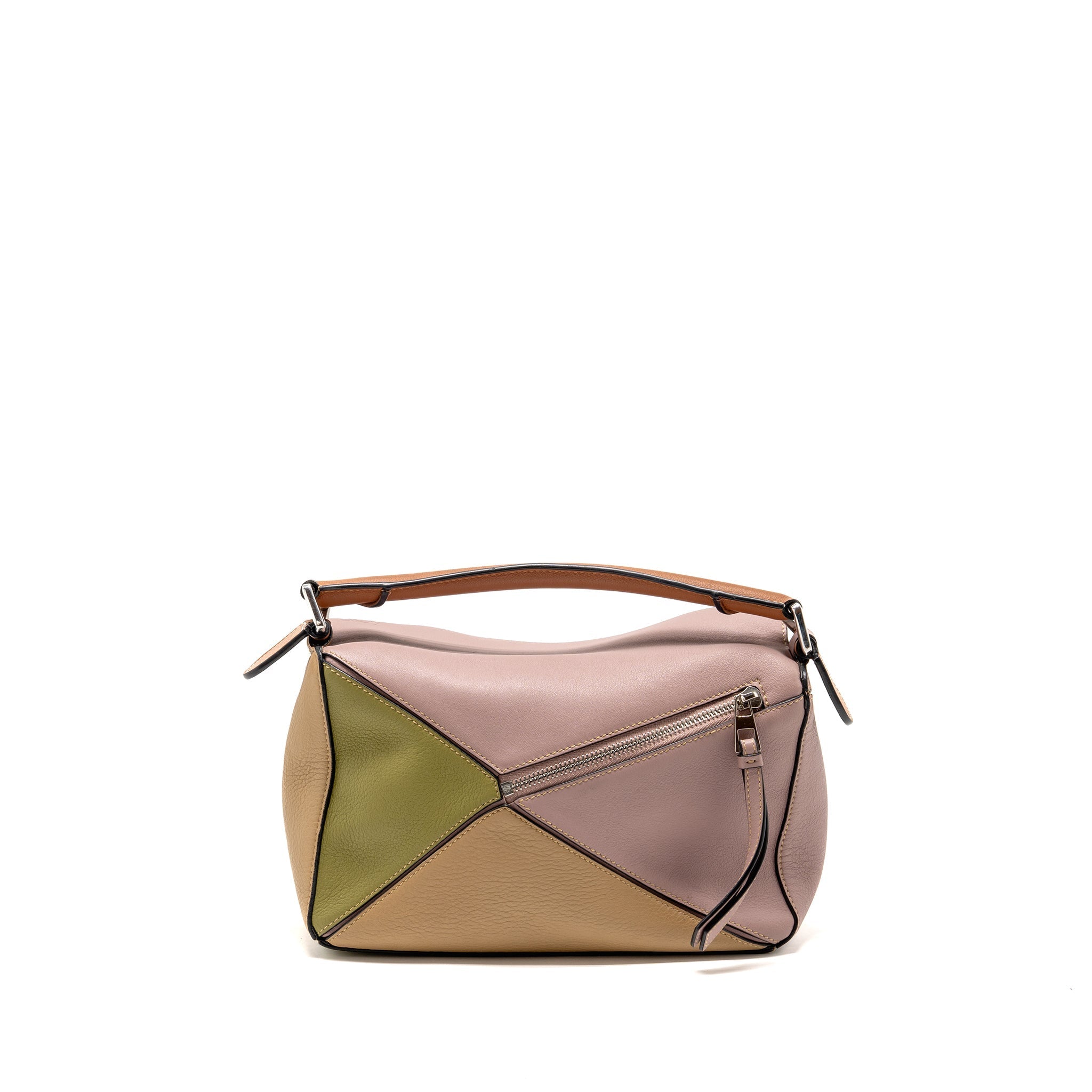 LOEWE SMALL PUZZLE BAG CALFSKIN MULTICOLOUR SHW