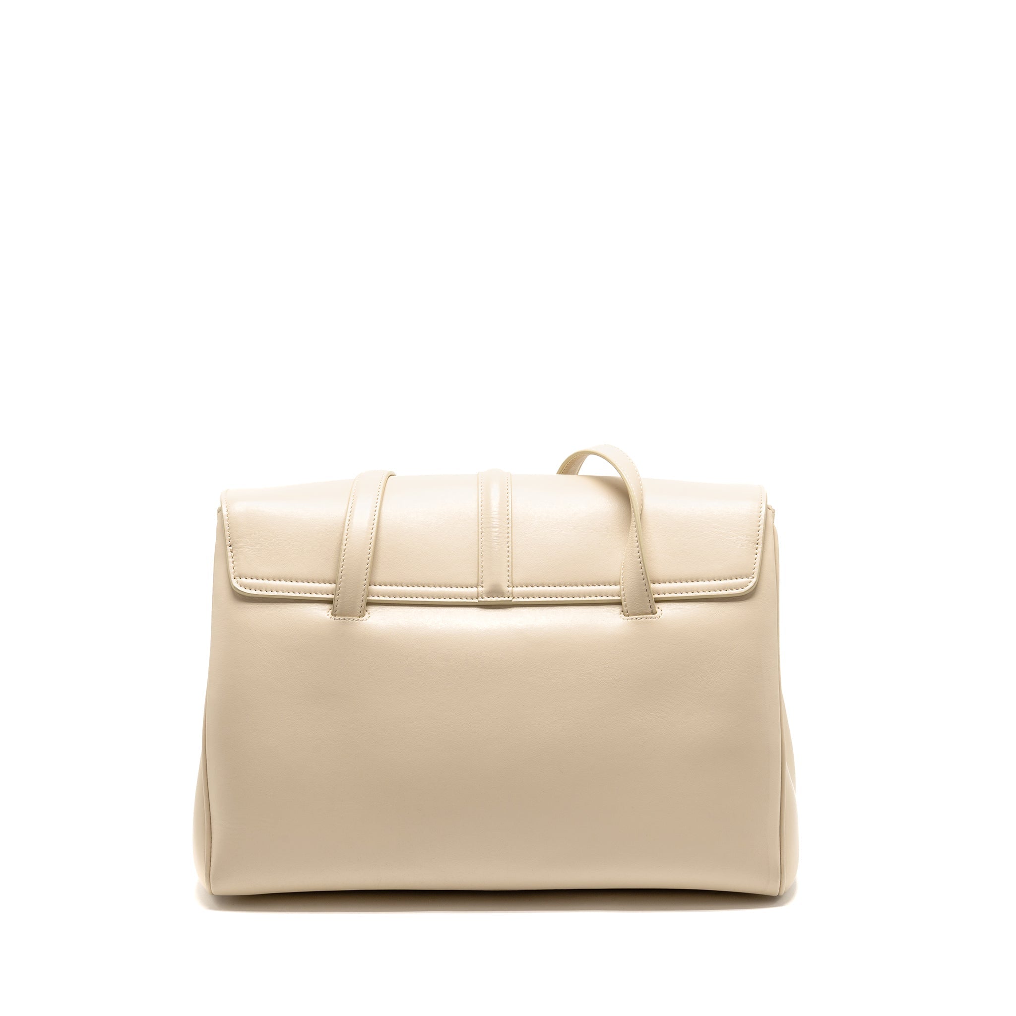 CELINE MEDIUM SOFT 16 BAG SMOOTH CALFSKIN IVORY GHW