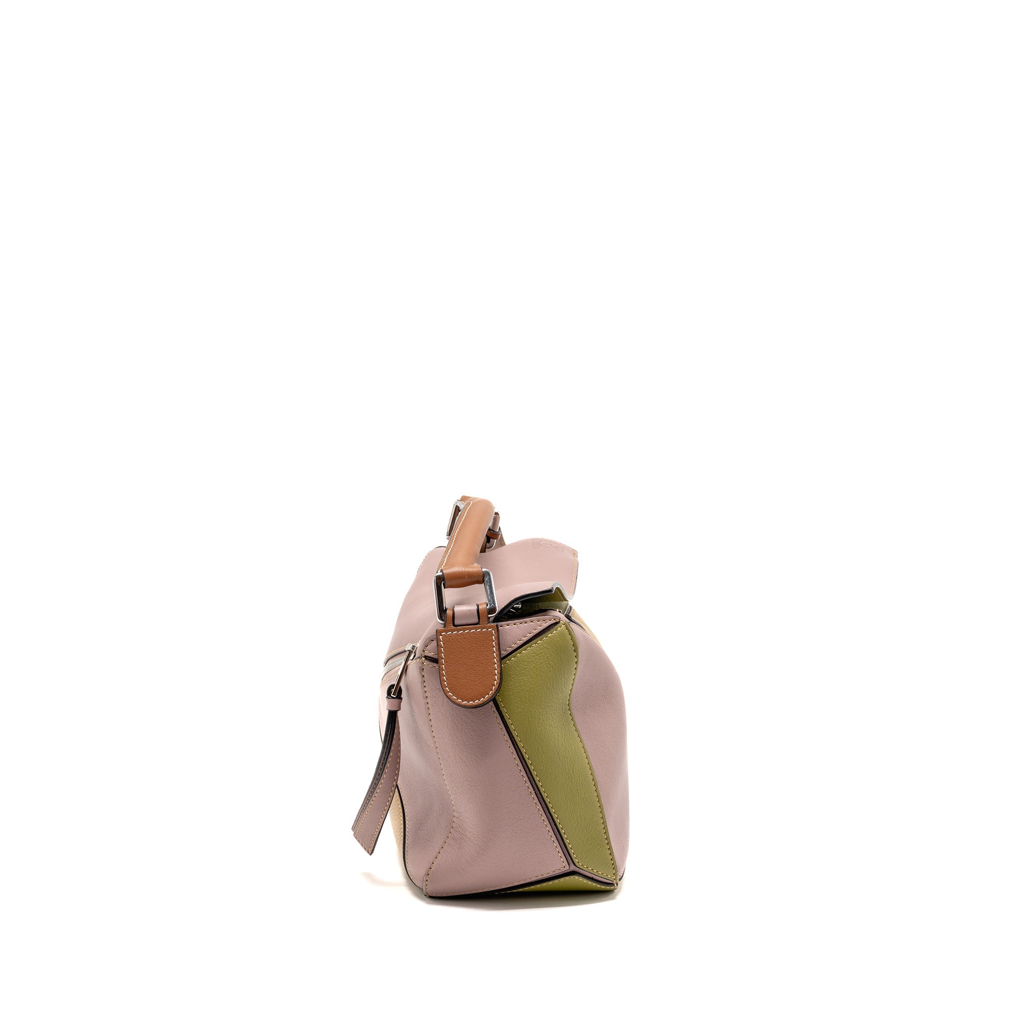 LOEWE SMALL PUZZLE BAG CALFSKIN MULTICOLOUR SHW