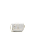 GOYARD BELVEDERE PM MESSANGER BAG GOYARDLINE CANVAS WHITE SHW