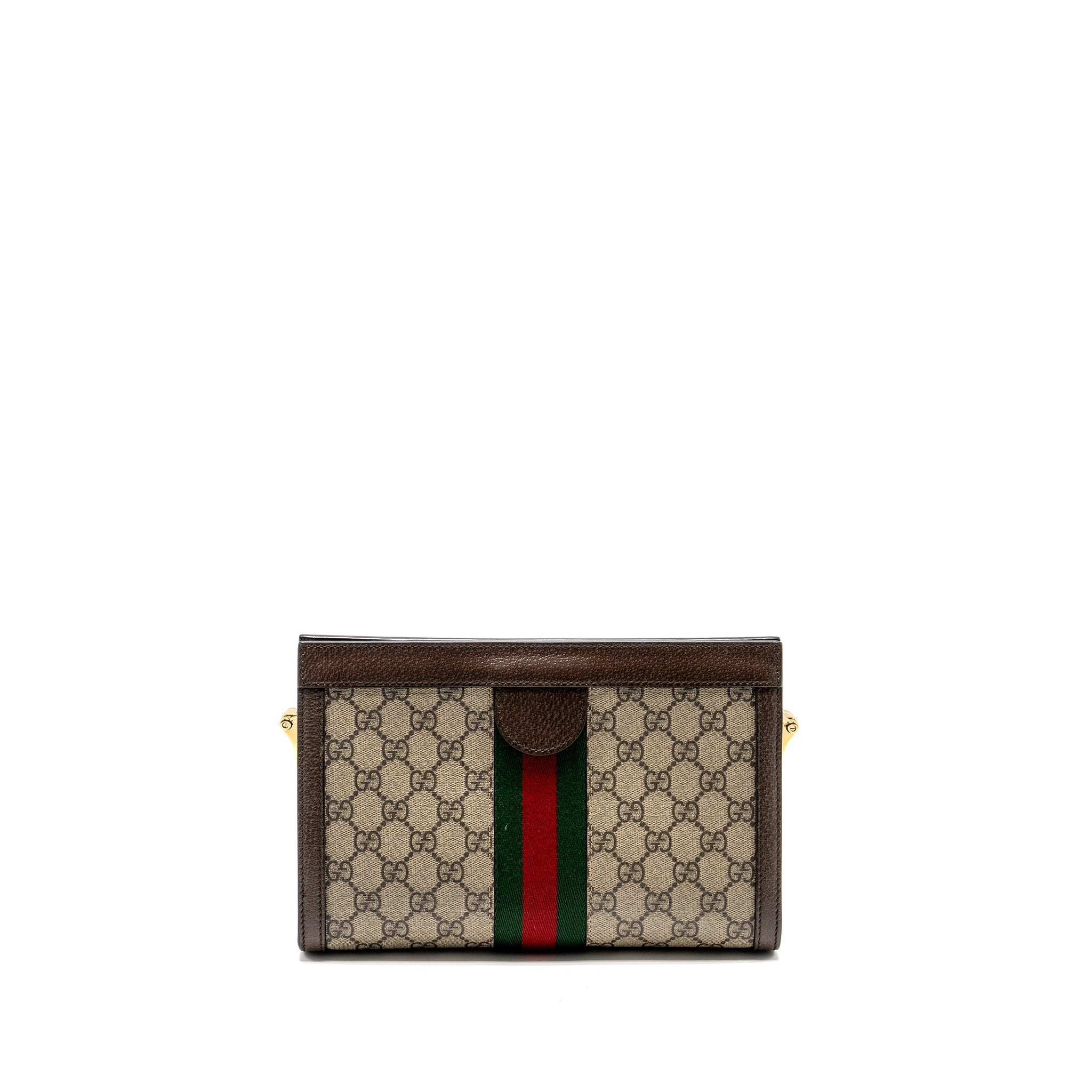 GUCCI OPHIDIA SMALL SHOULDER BAG GG SUPREME CANVAS/LEATHER GHW