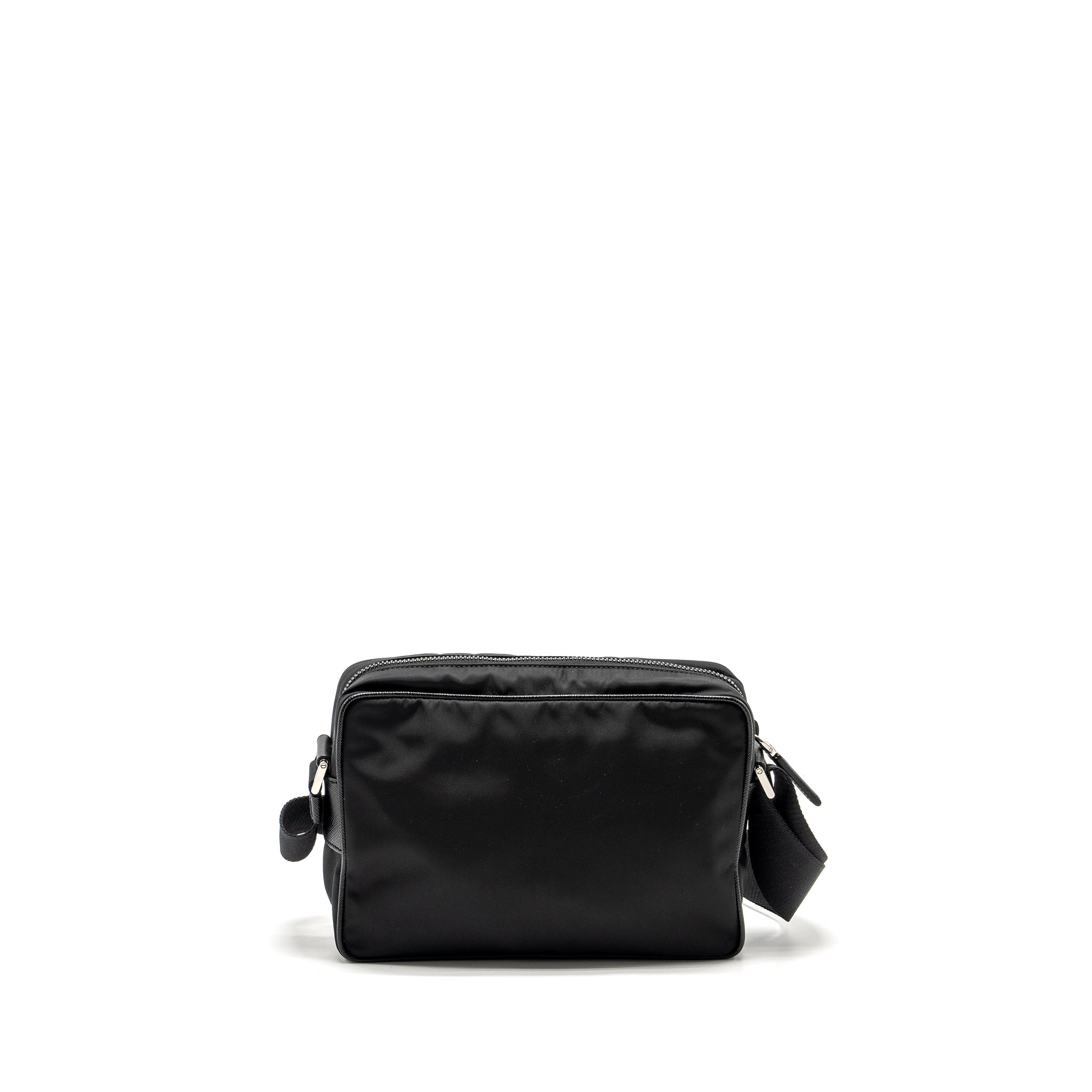PRADA RE-NYLON SHOULDER BAG BLACK SHW