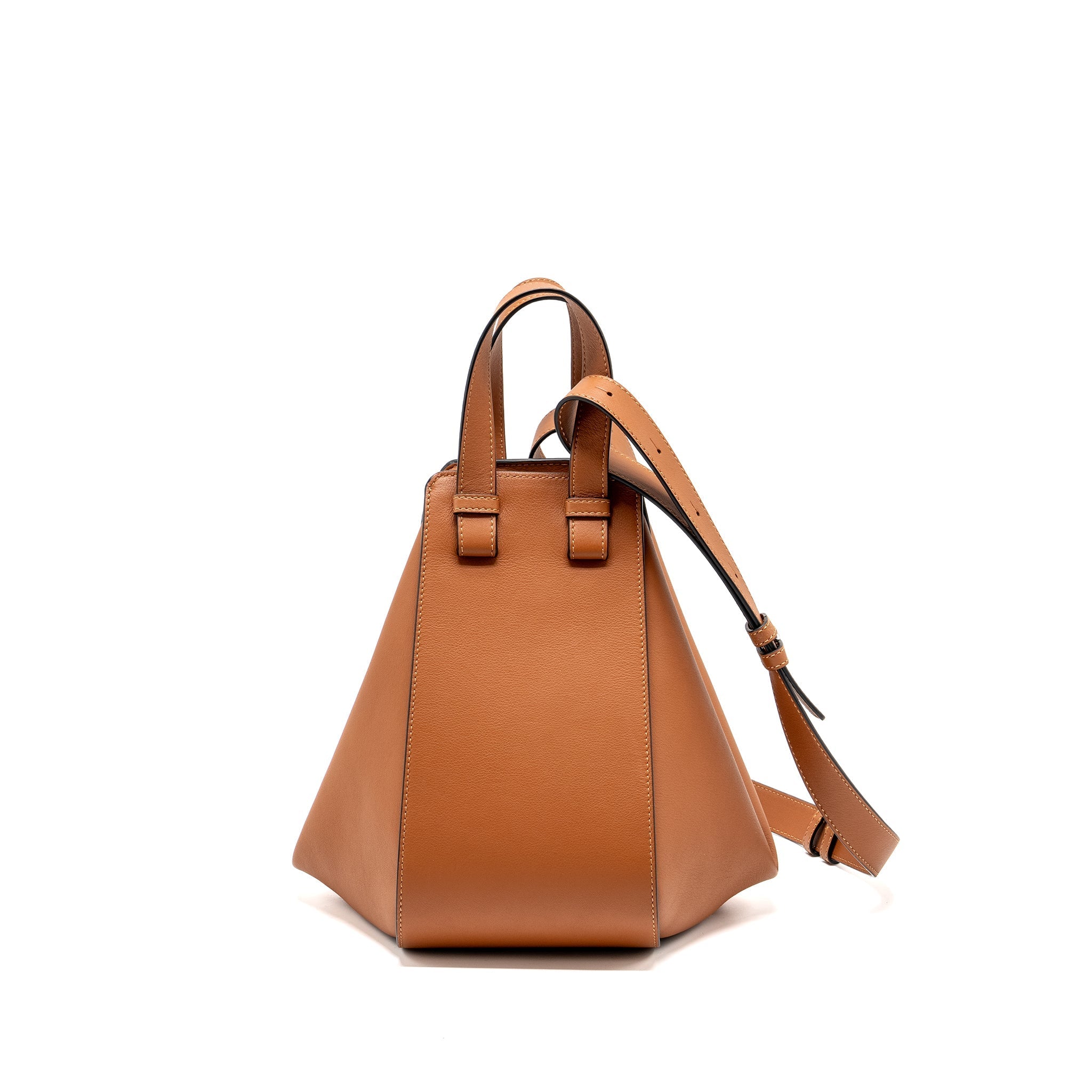 LOEWE SMALL HAMMOCK BAG CALFSKIN TAN SHW