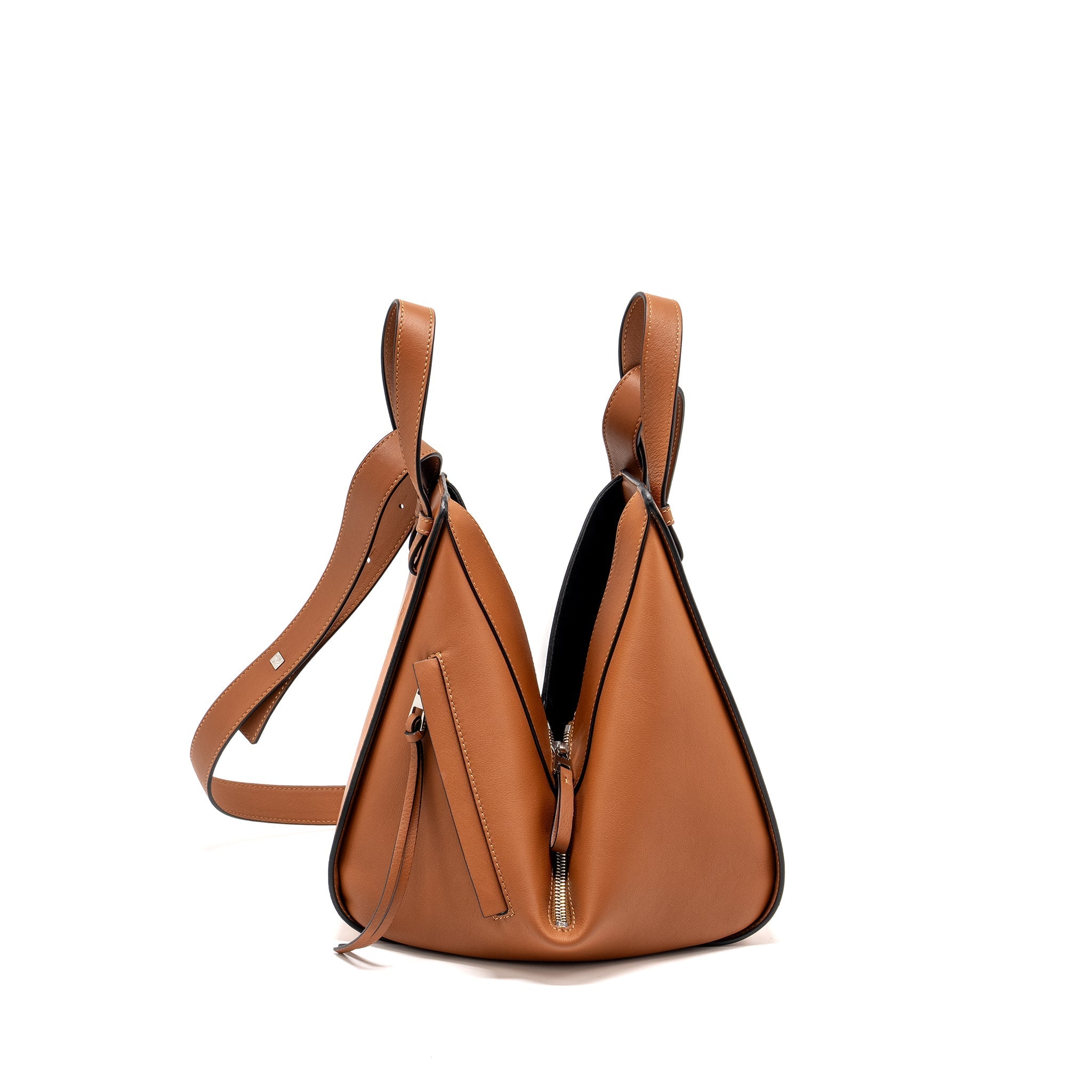 LOEWE SMALL HAMMOCK BAG CALFSKIN TAN SHW