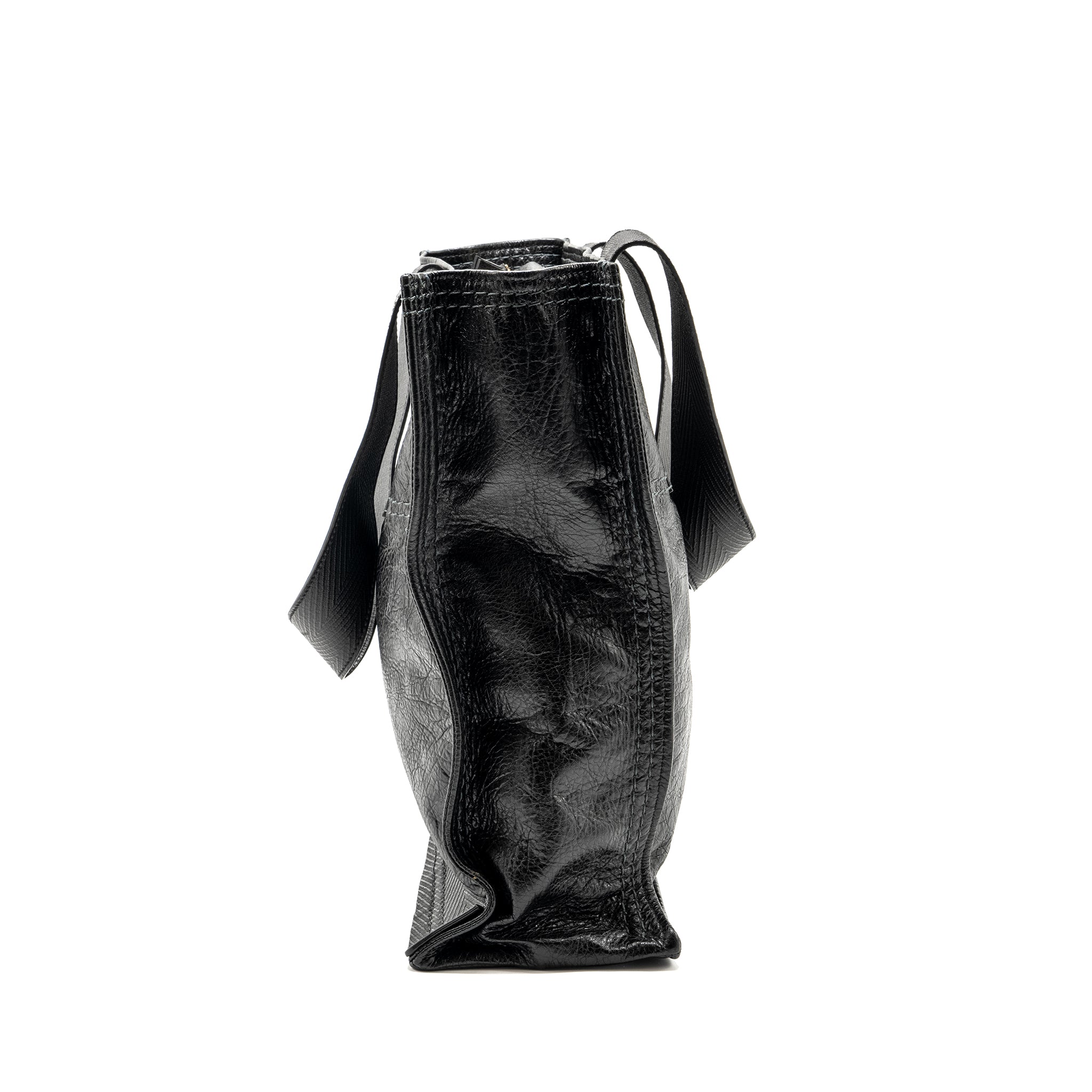 BALENCIAGA ZIP LARGE TOTE BAG BLACK GHW