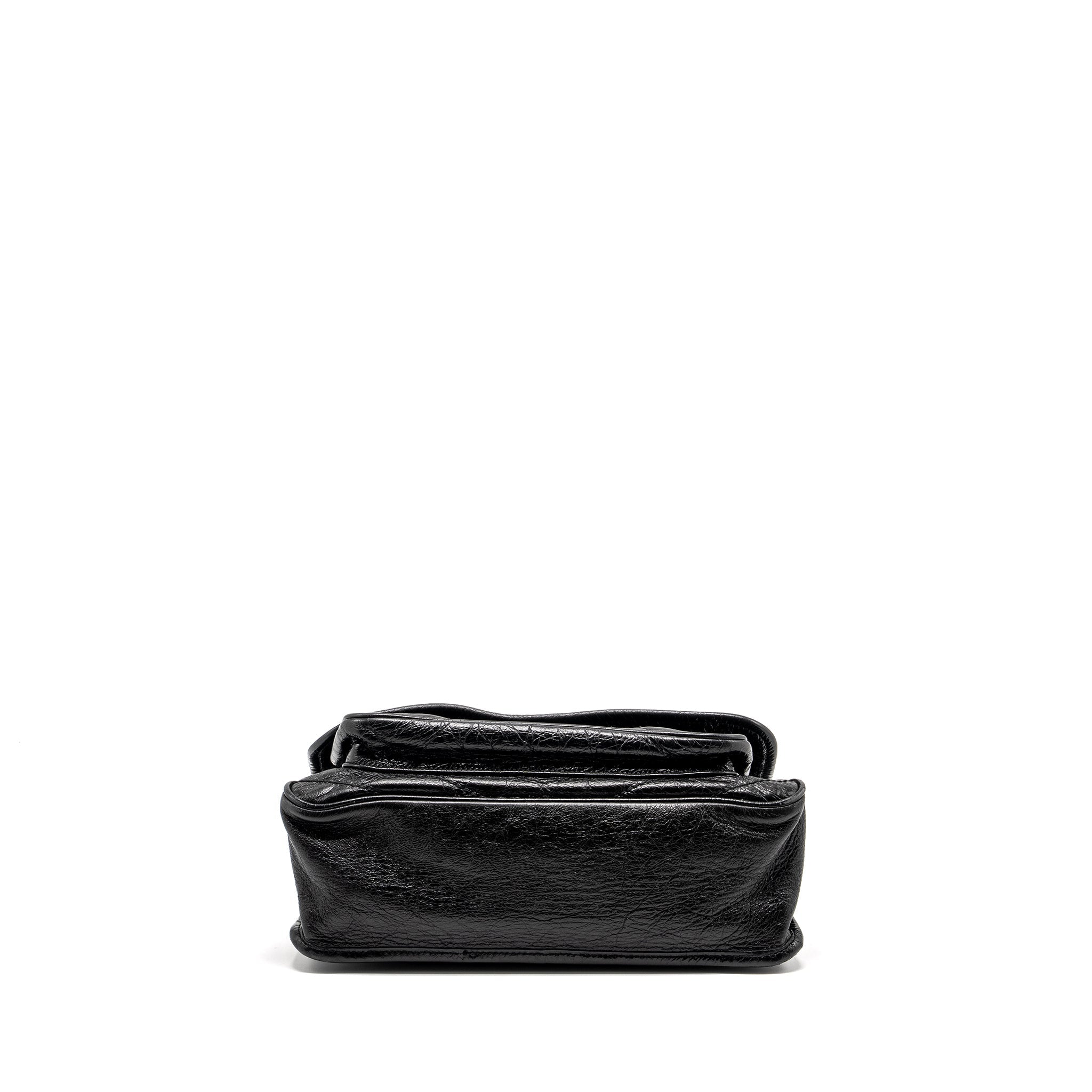 SAINT LAURENT/YSL MEDIUM NIKI CALFSKIN BLACK SHW