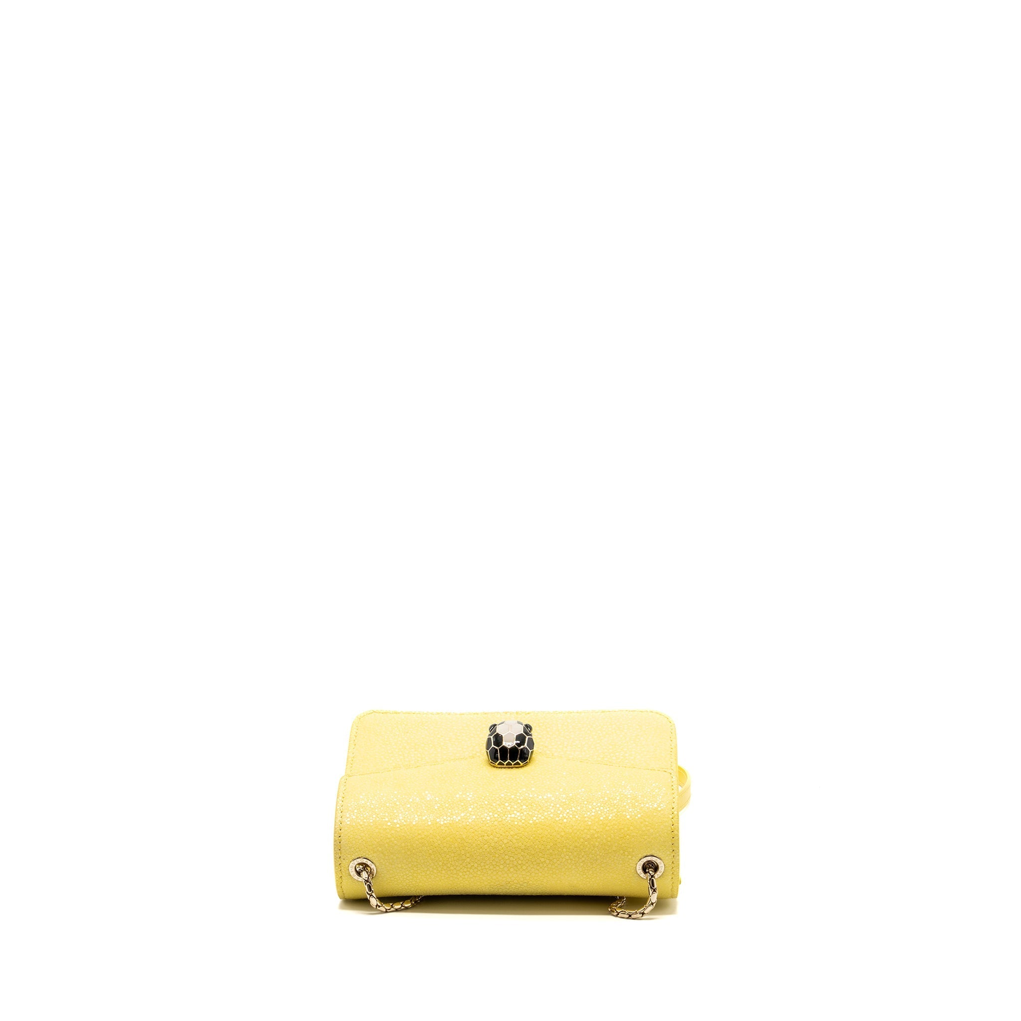 BVLGARI SERPENTI FOREVER CROSSBODY BAG GALUCHAT DAISY TOPAZ/ CALFSKIN LGHW