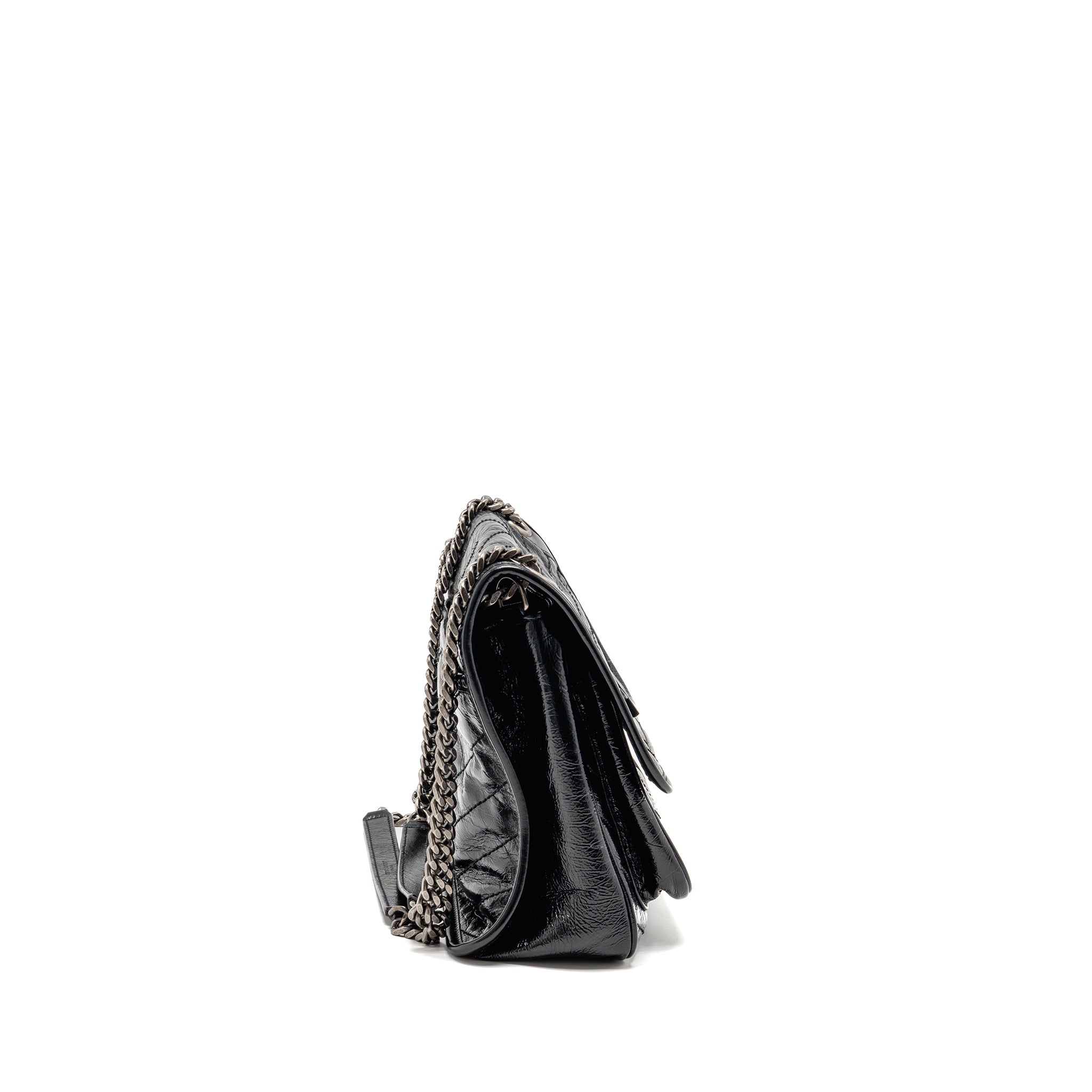 SAINT LAURENT / YSL MEDIUM NIKI CALFSKIN BLACK SHW