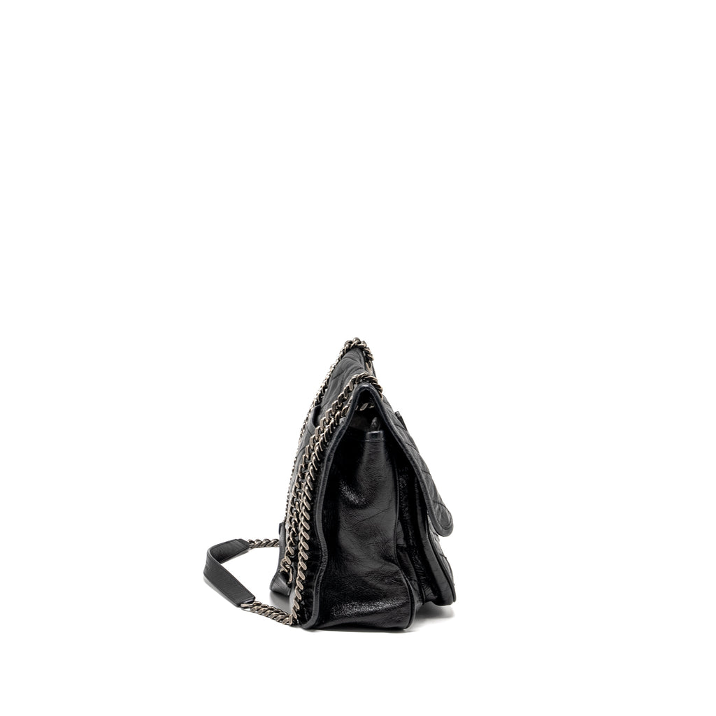 SAINT LAURENT/YSL MEDIUM NIKI CALFSKIN BLACK SHW