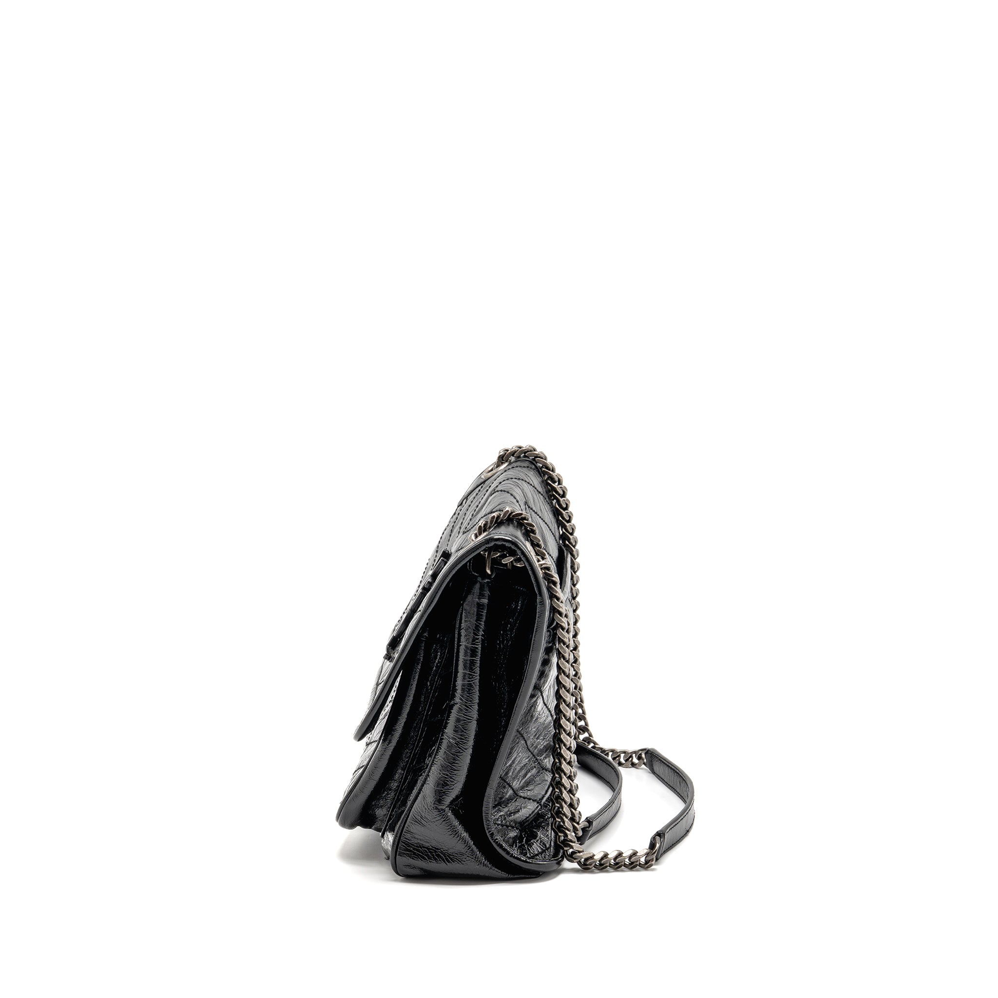 SAINT LAURENT / YSL MEDIUM NIKI CALFSKIN BLACK SHW
