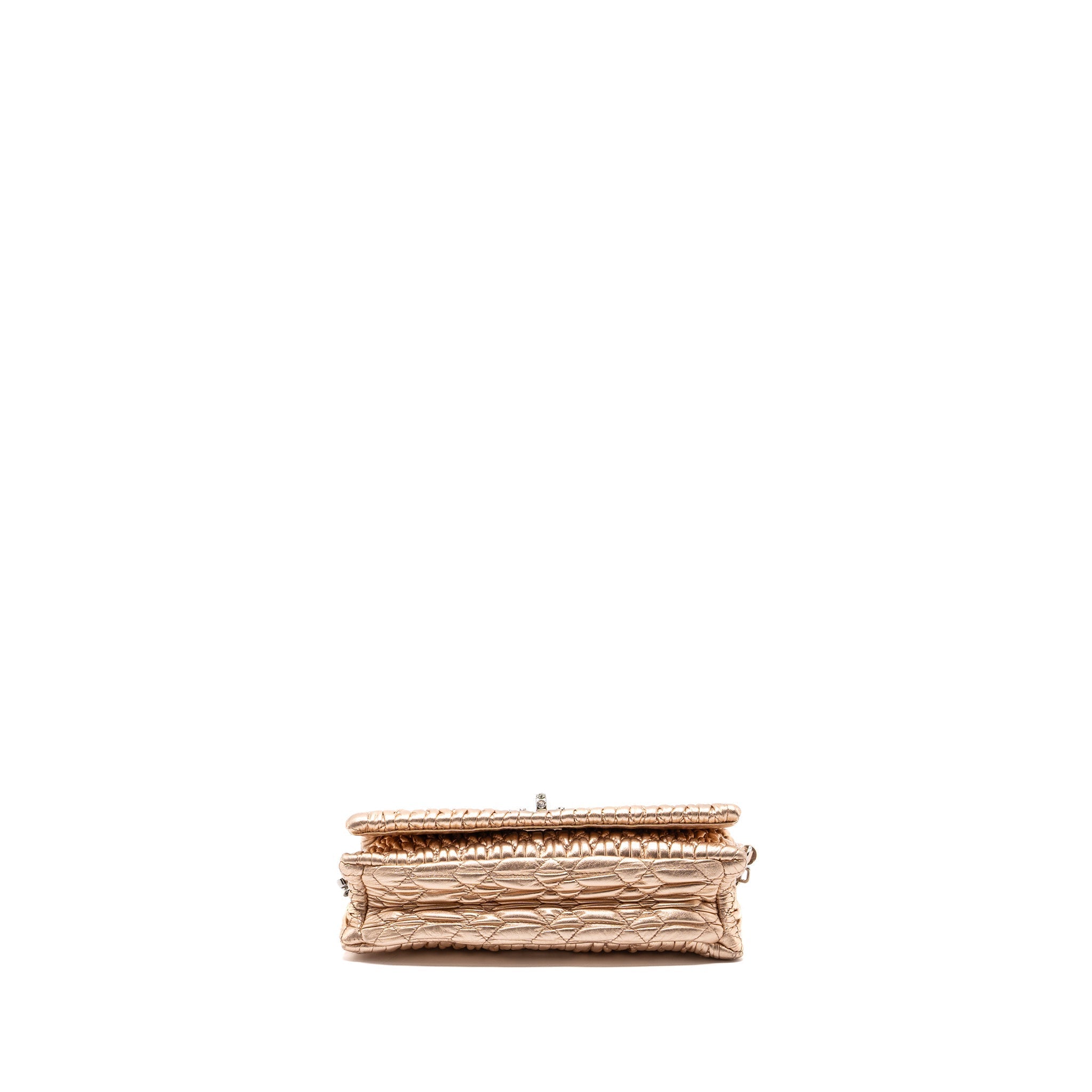 MIU MIU CRYSTAL SHOULDER BAG NAPPA CIPRIA LAME SHW