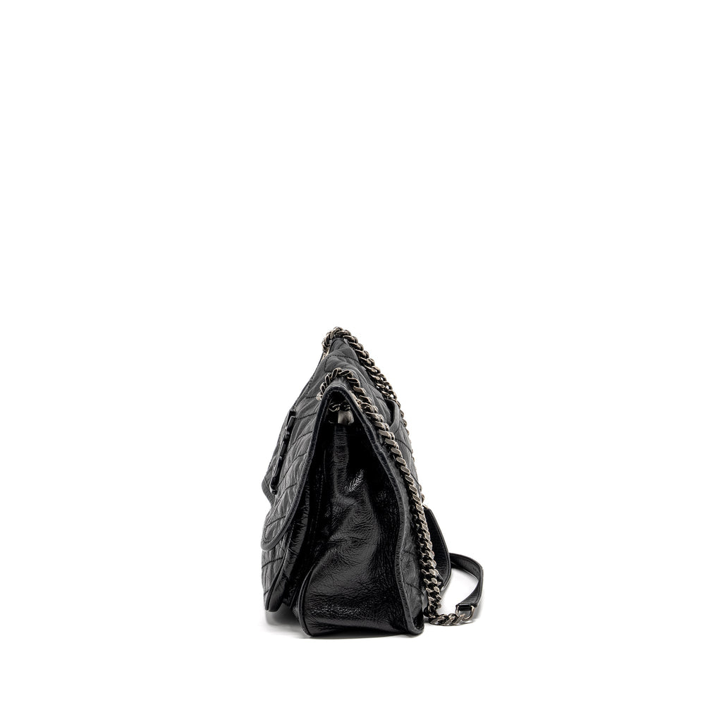 SAINT LAURENT/YSL MEDIUM NIKI CALFSKIN BLACK SHW