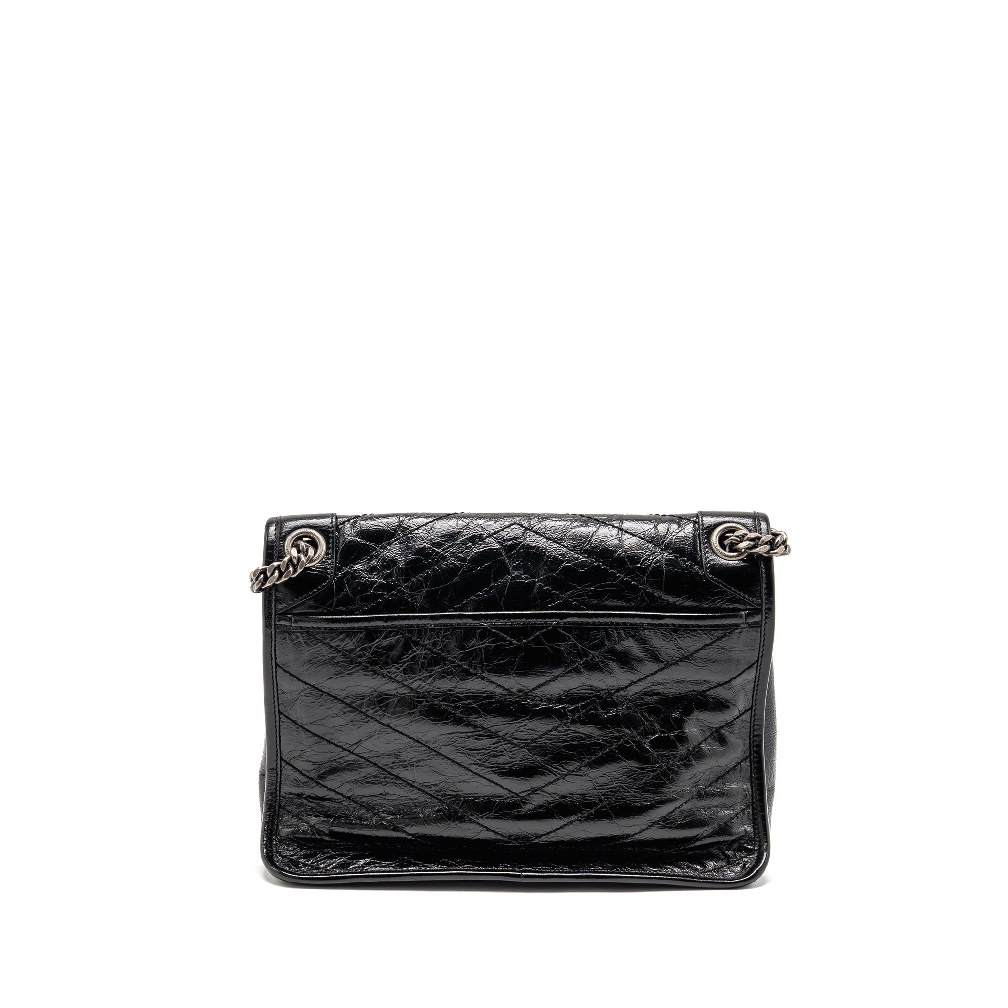 SAINT LAURENT / YSL MEDIUM NIKI CALFSKIN BLACK SHW