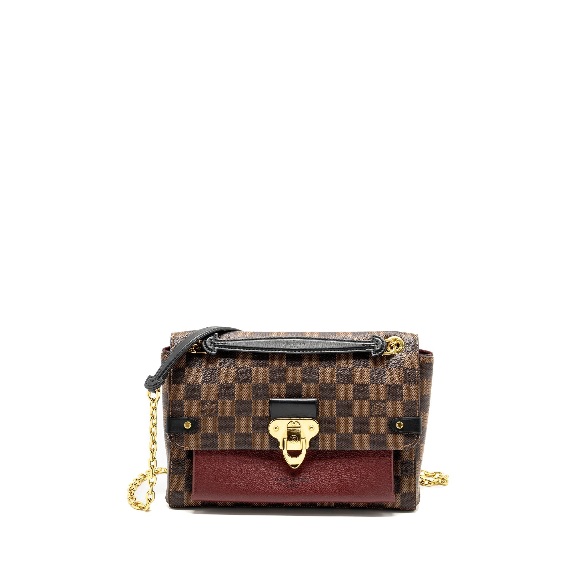 LOUIS VUITTON VAVIN PM DAMIER EBENE CANVAS GHW