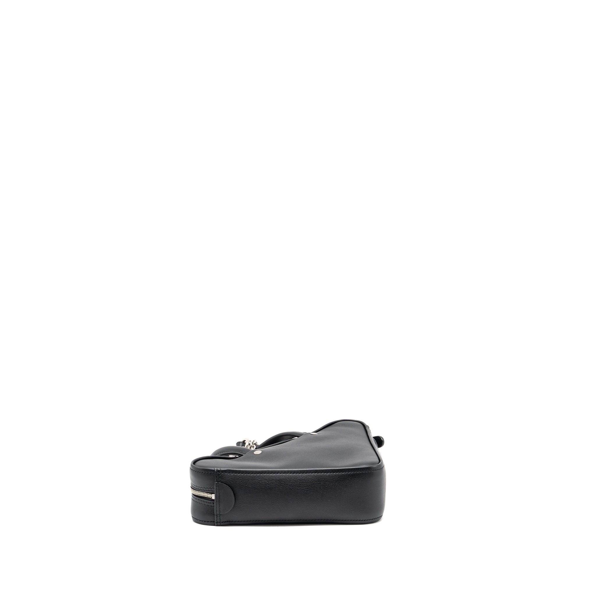 BALENCIAGA TRIANGLE DUFFLE BAG CALFSKIN BLACK SHW