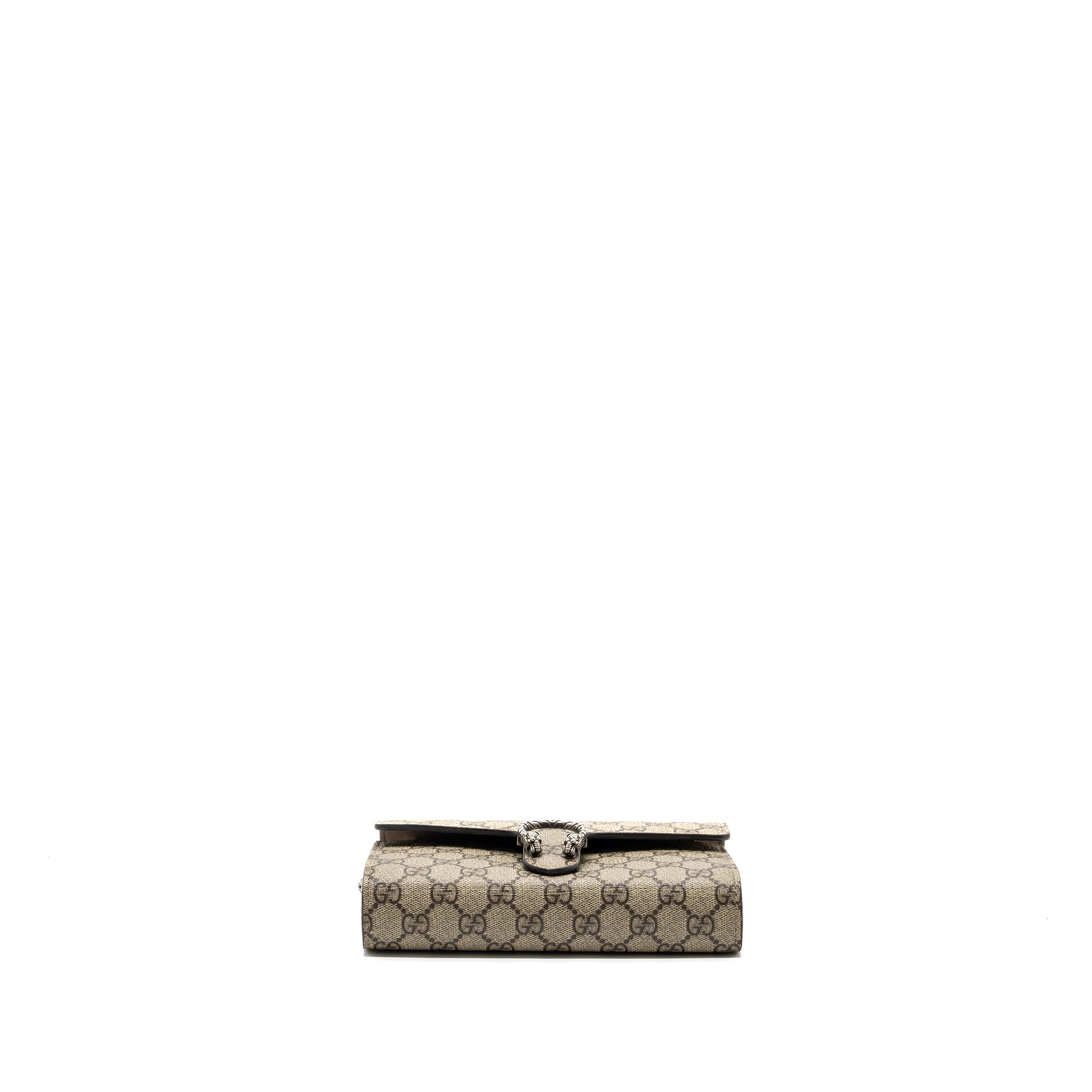 GUCCI DIONYSUS WALLET ON CHAIN GG SUPREME CANVAS / LEATHER BEIGE SHW