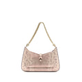 BVLGARI SMALL SERPENTI BAIA SHOULDER BAG KARUNG LEATHER PINK LGHW