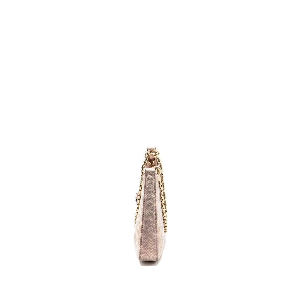 BVLGARI SMALL SERPENTI BAIA SHOULDER BAG KARUNG LEATHER PINK LGHW