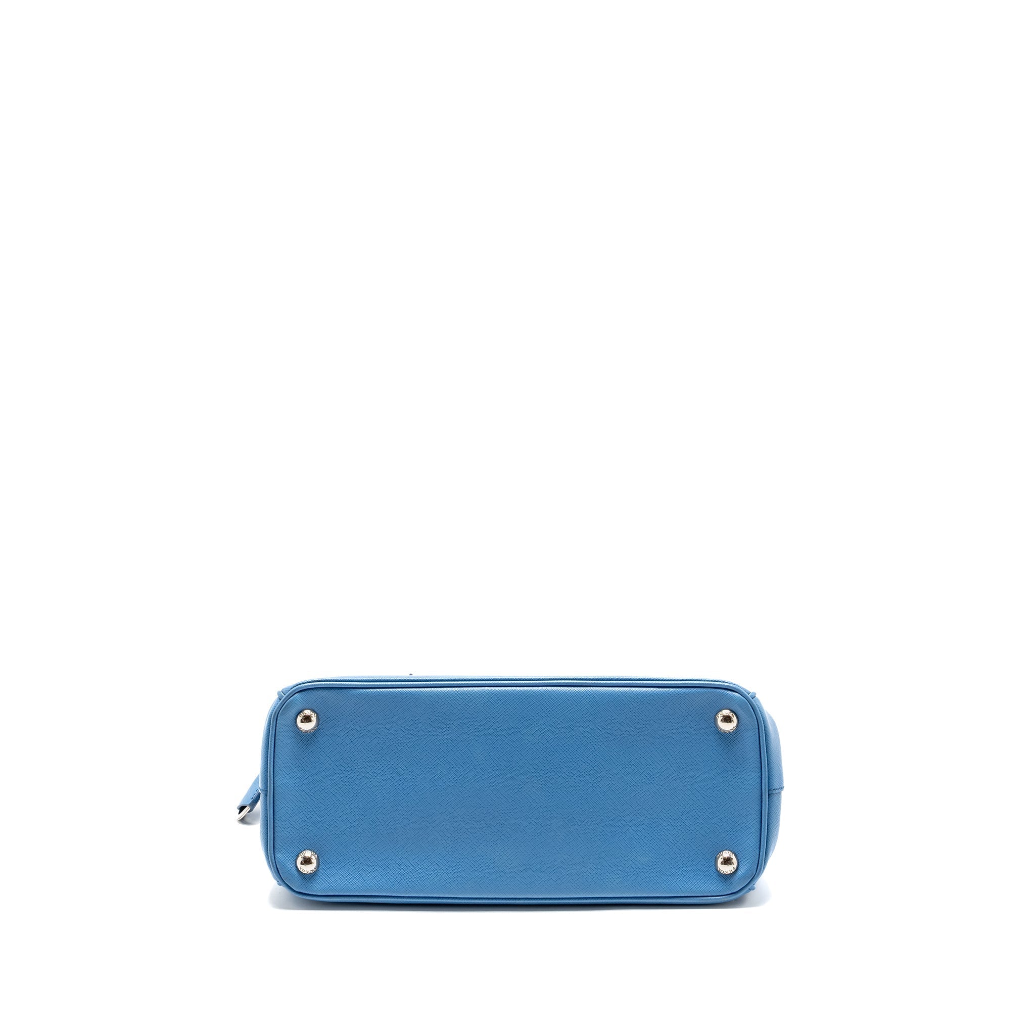 PRADA MEDIUM GALLERIA SAFFIANO BAG LEATHER BLUE SHW