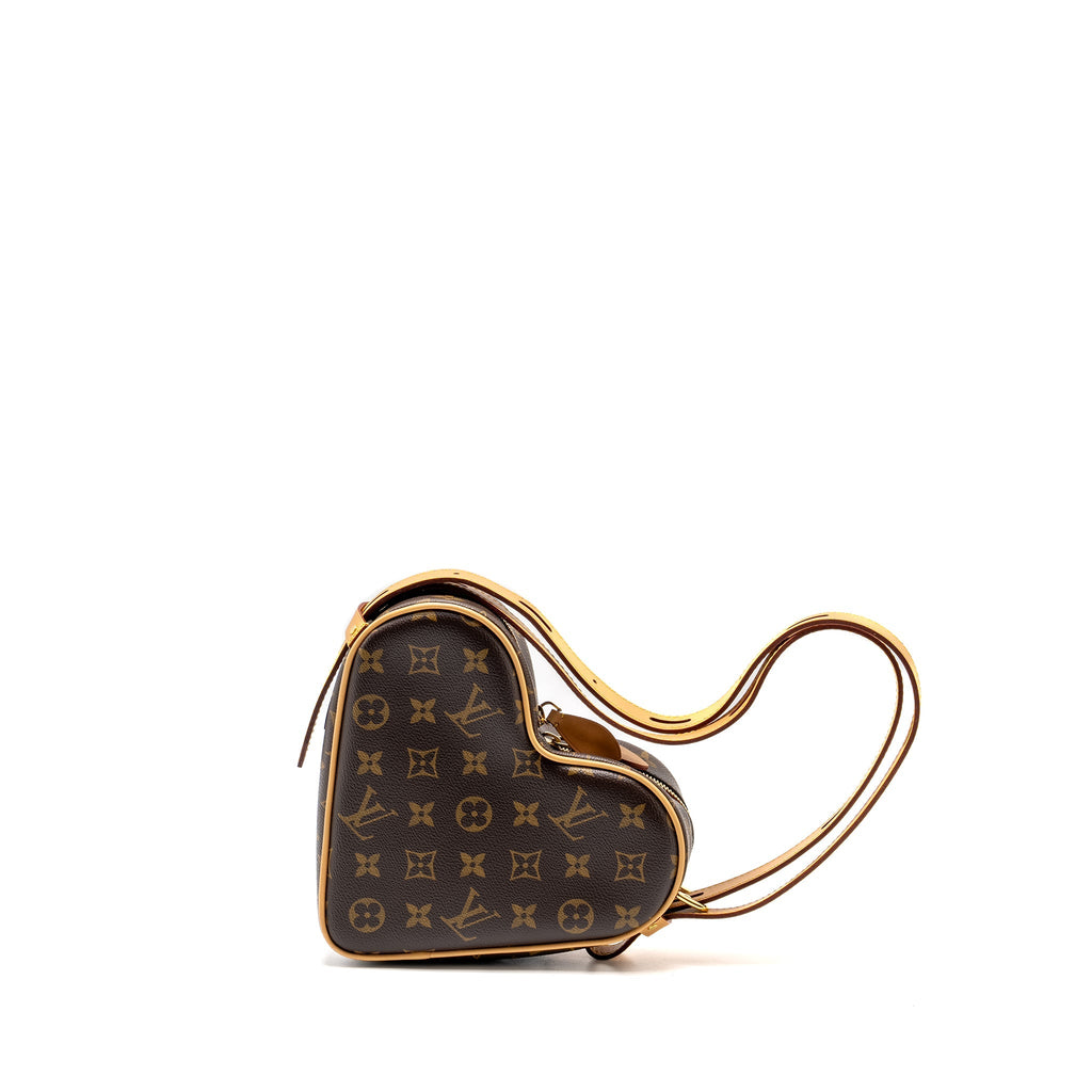 LOUIS VUITTON COEUR HEART BAG MONOGRAM CANVAS GHW