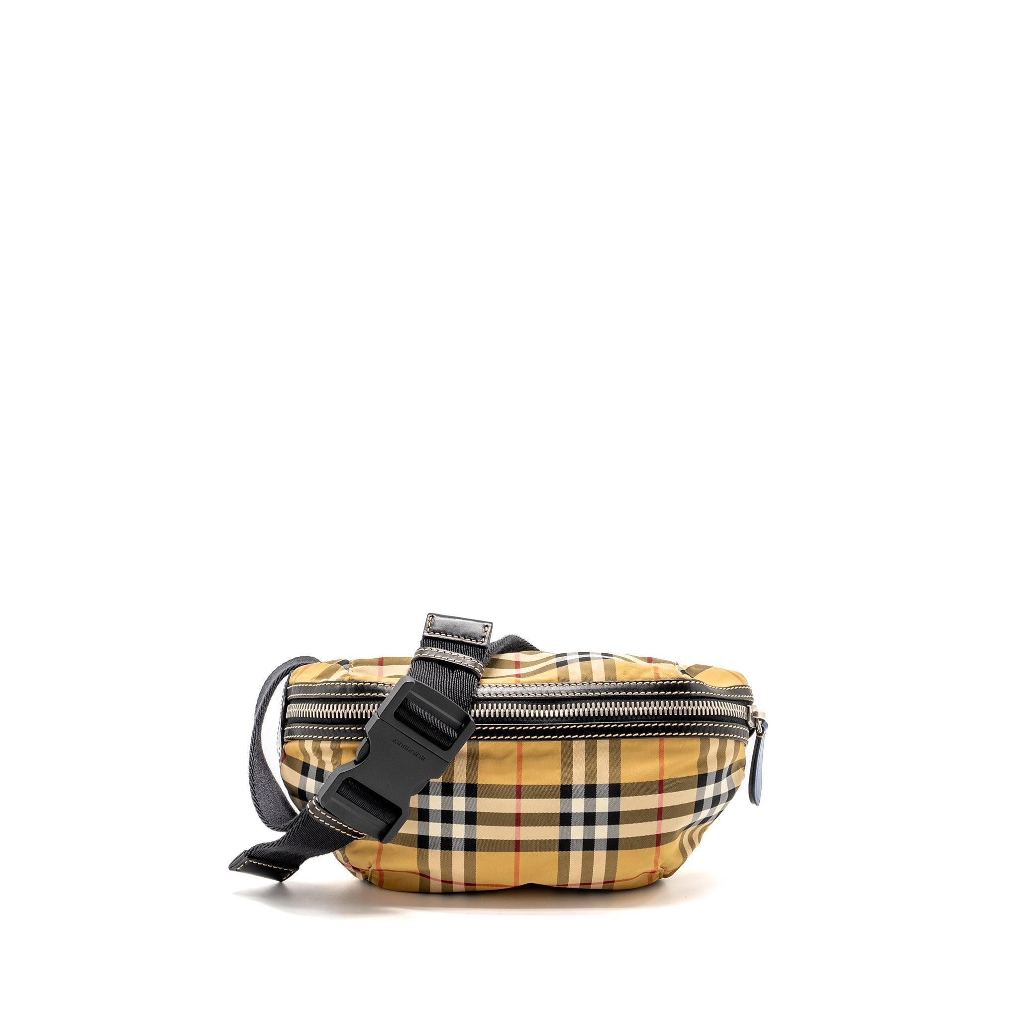 BURBERRY BELT BAG CHECK NYLON MULTICOLOUR SHW
