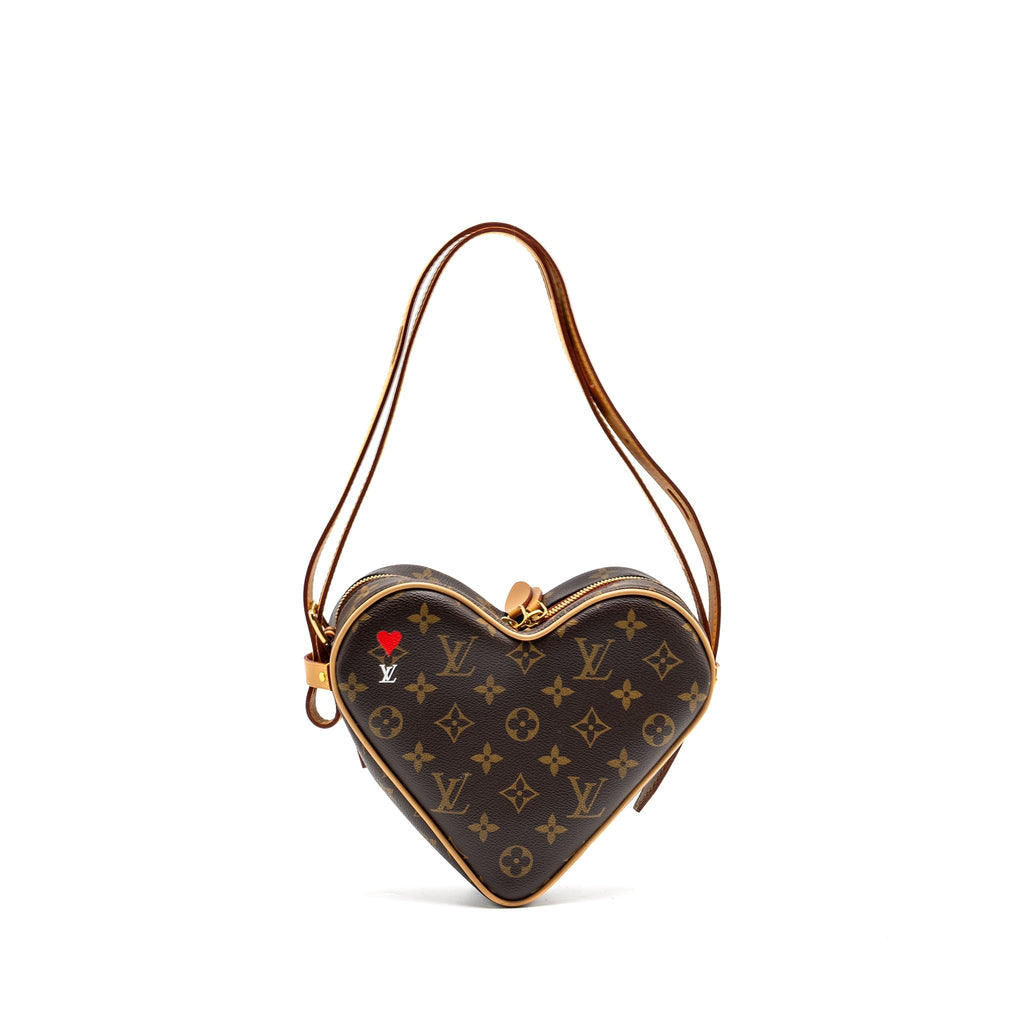 LOUIS VUITTON COEUR HEART BAG MONOGRAM CANVAS GHW