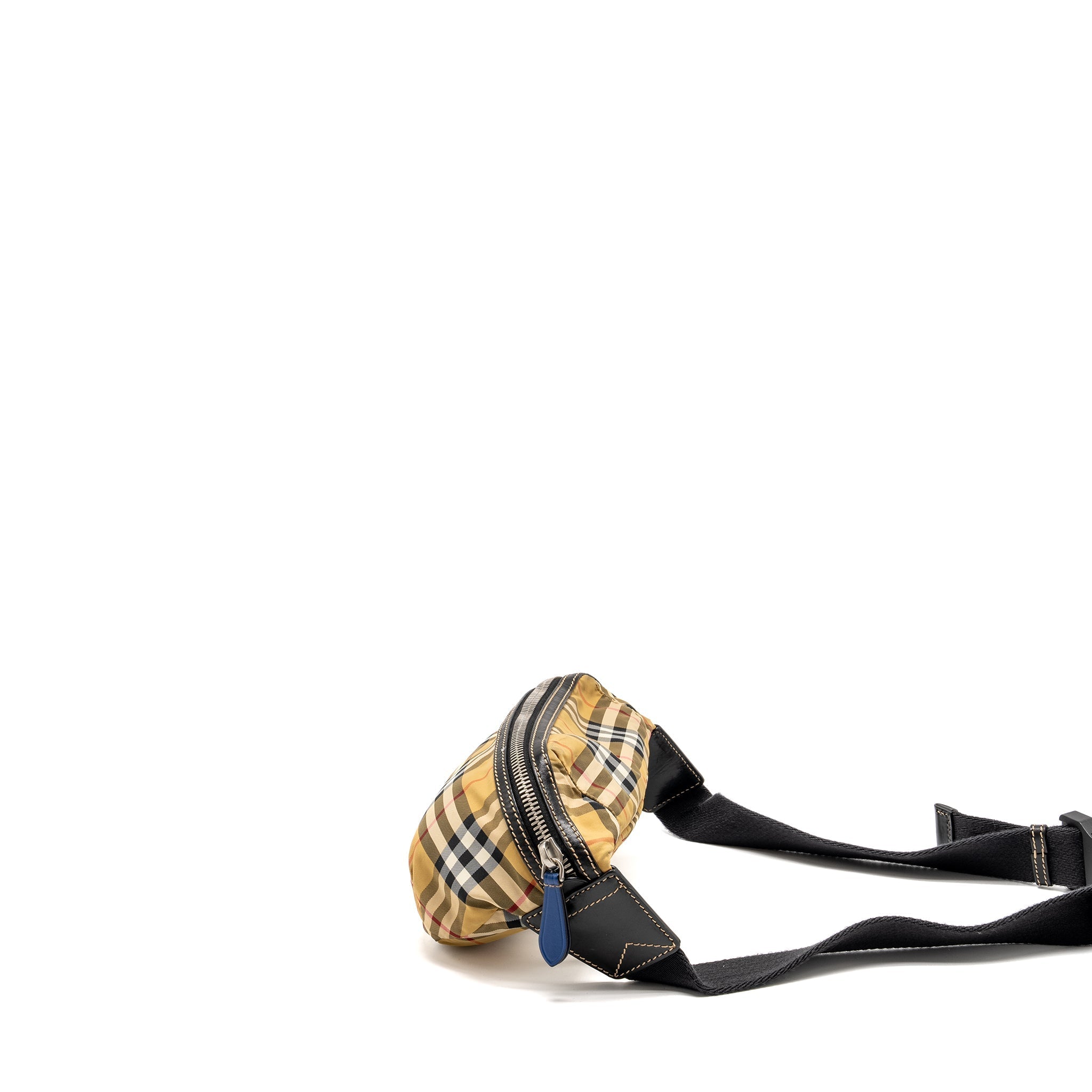 BURBERRY BELT BAG CHECK NYLON MULTICOLOUR SHW