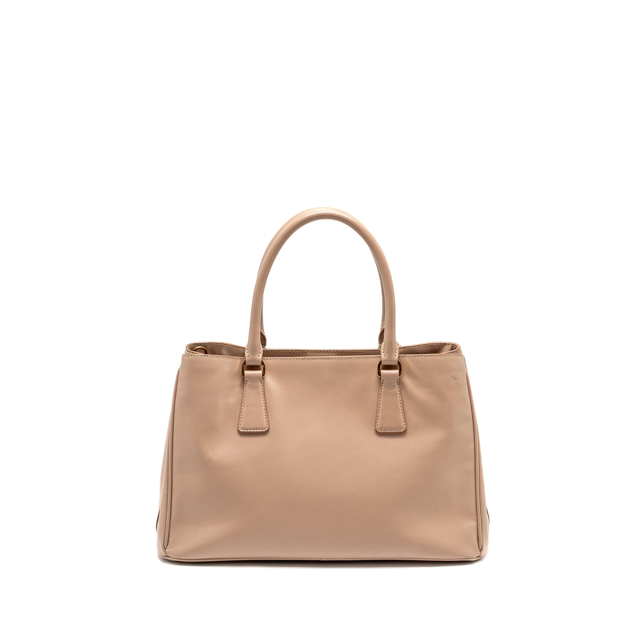 PRADA SAFFIANO TOTE BAG CALFSKIN POWDER PINK GHW