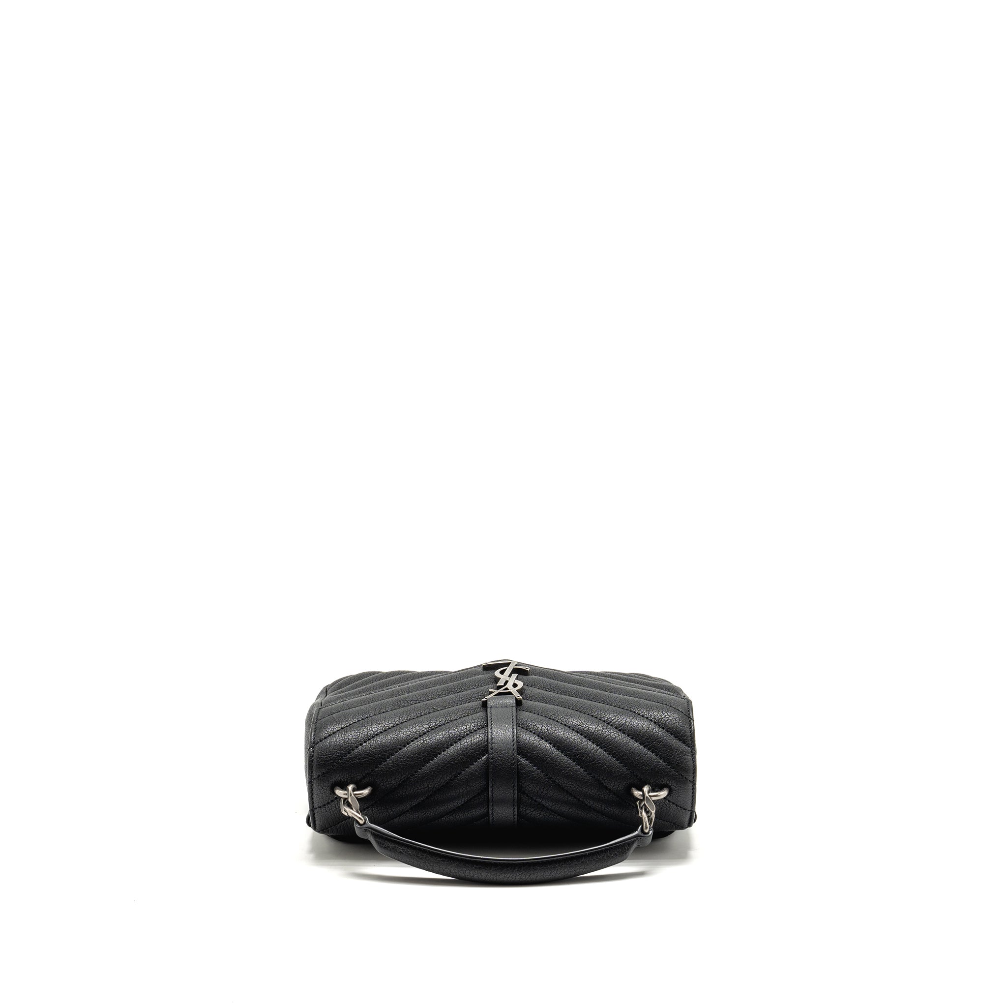 SAINT LAURENT/YSL MEDIUM COLLEGE BAG LAMBSKIN BLACK SHW