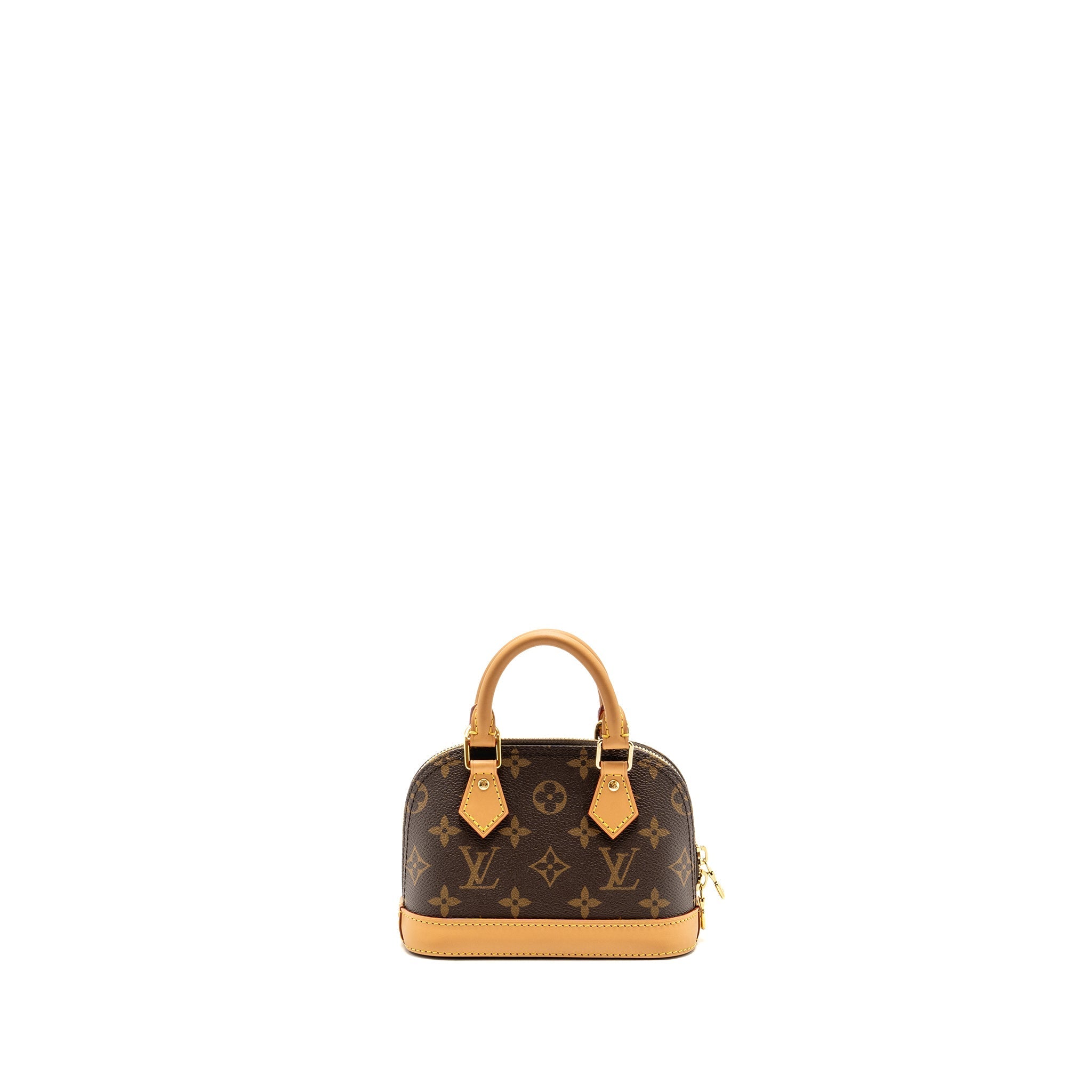 LOUIS VUITTON NANO ALMA MONOGRAM CANVAS GHW