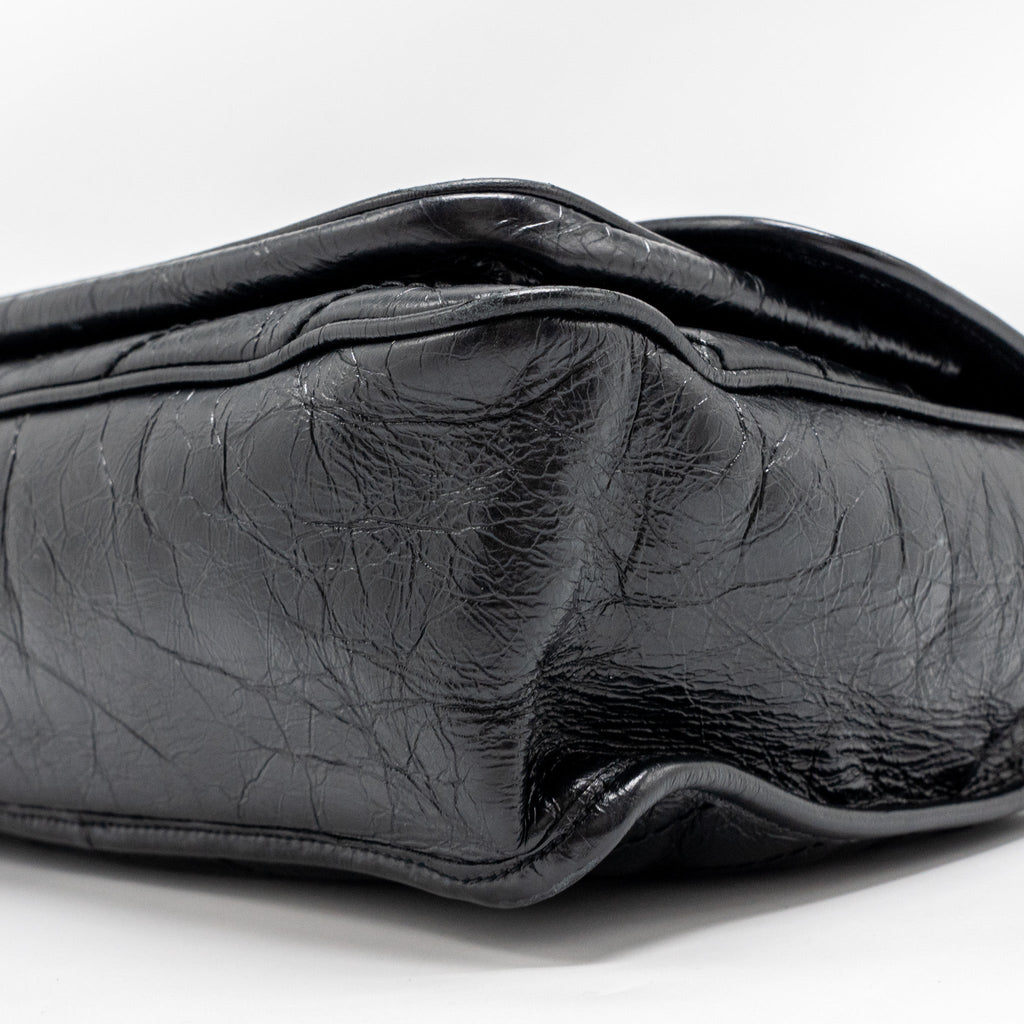 SAINT LAURENT MEDIUM NIKI CALFSKIN BLACK SHW