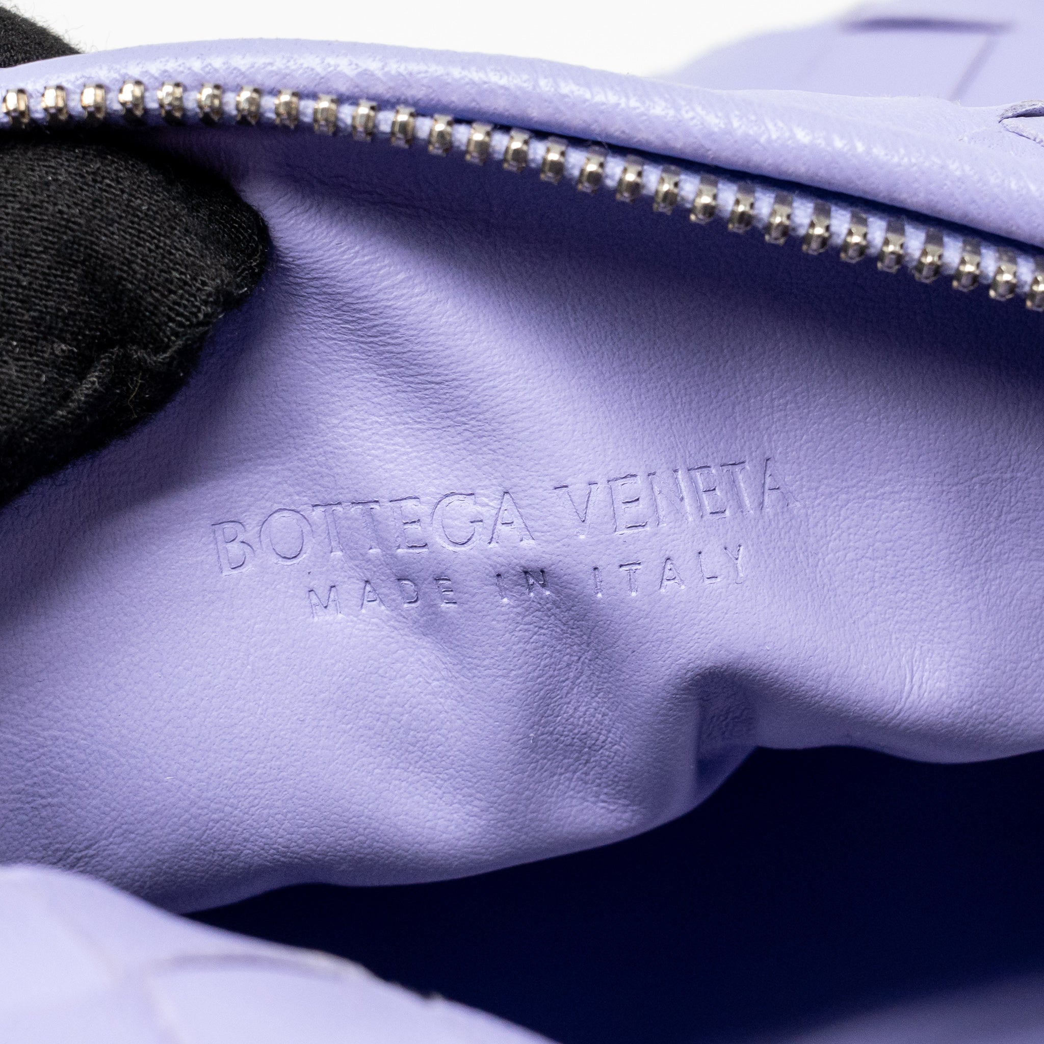 BOTTEGA VENETA MINI JODIE LAMBSKIN PURPLE SHW
