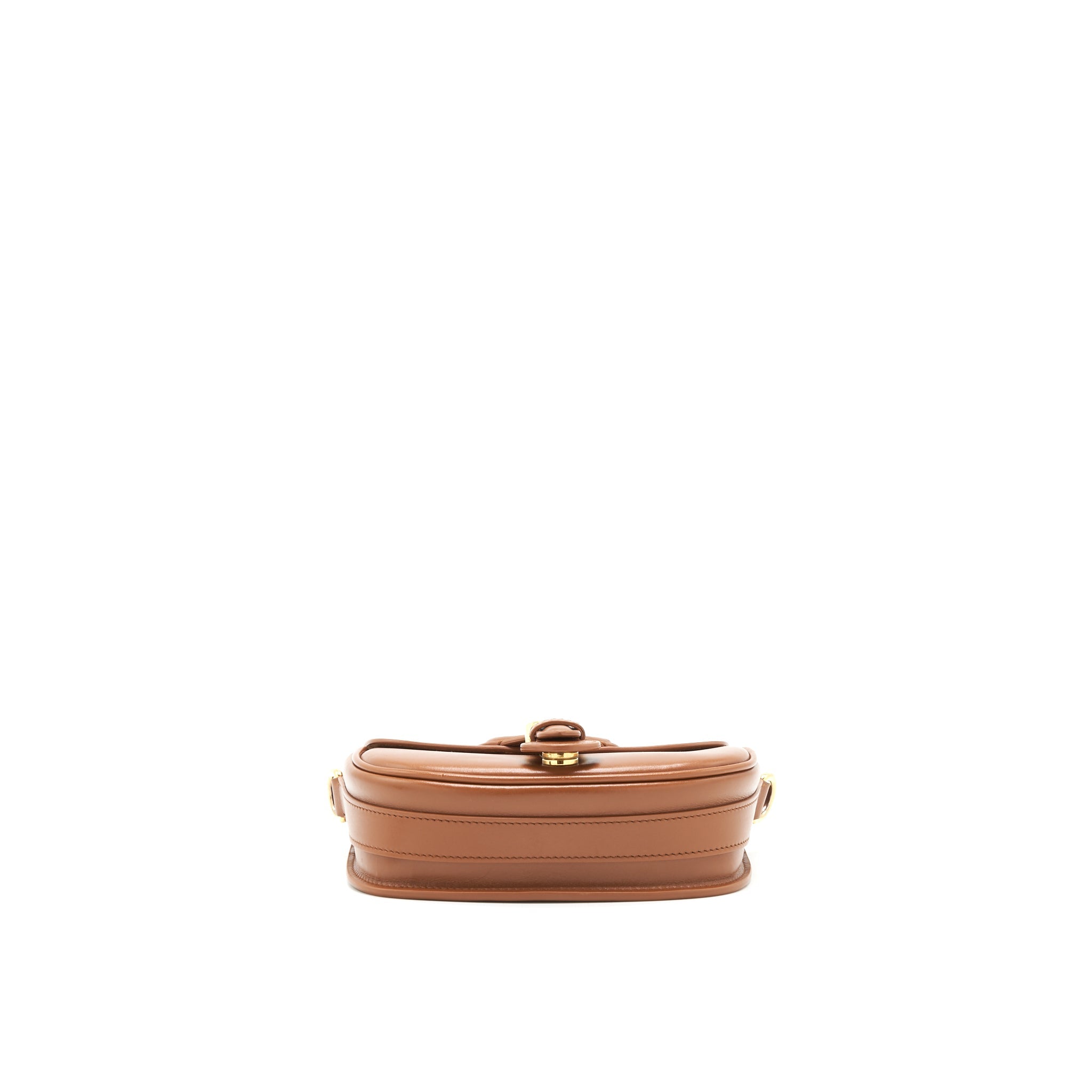 CHRISTIAN DIOR SMALL BOBBY BAG CALFSKIN BROWN GHW