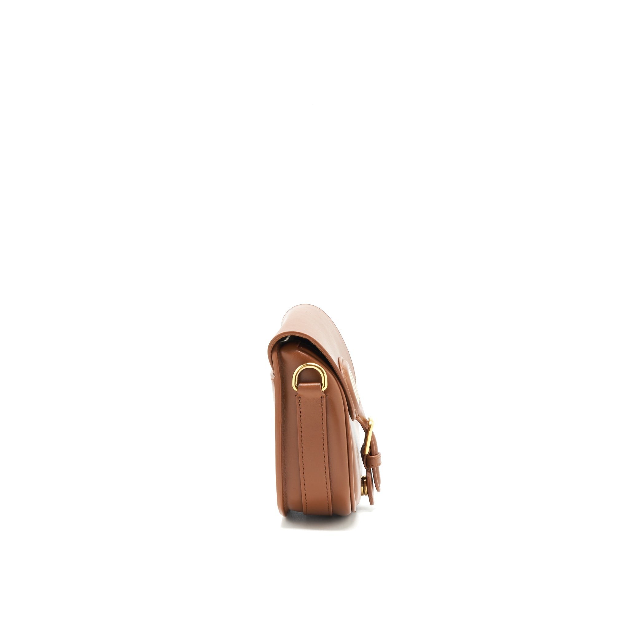 CHRISTIAN DIOR SMALL BOBBY BAG CALFSKIN BROWN GHW