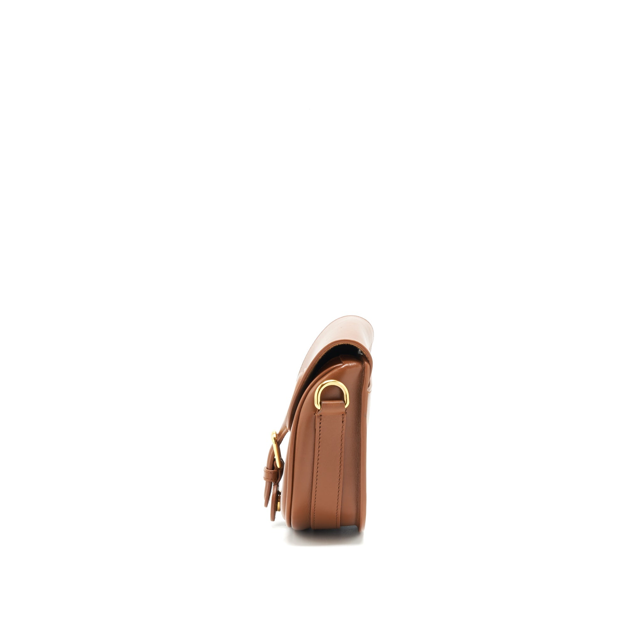 CHRISTIAN DIOR SMALL BOBBY BAG CALFSKIN BROWN GHW