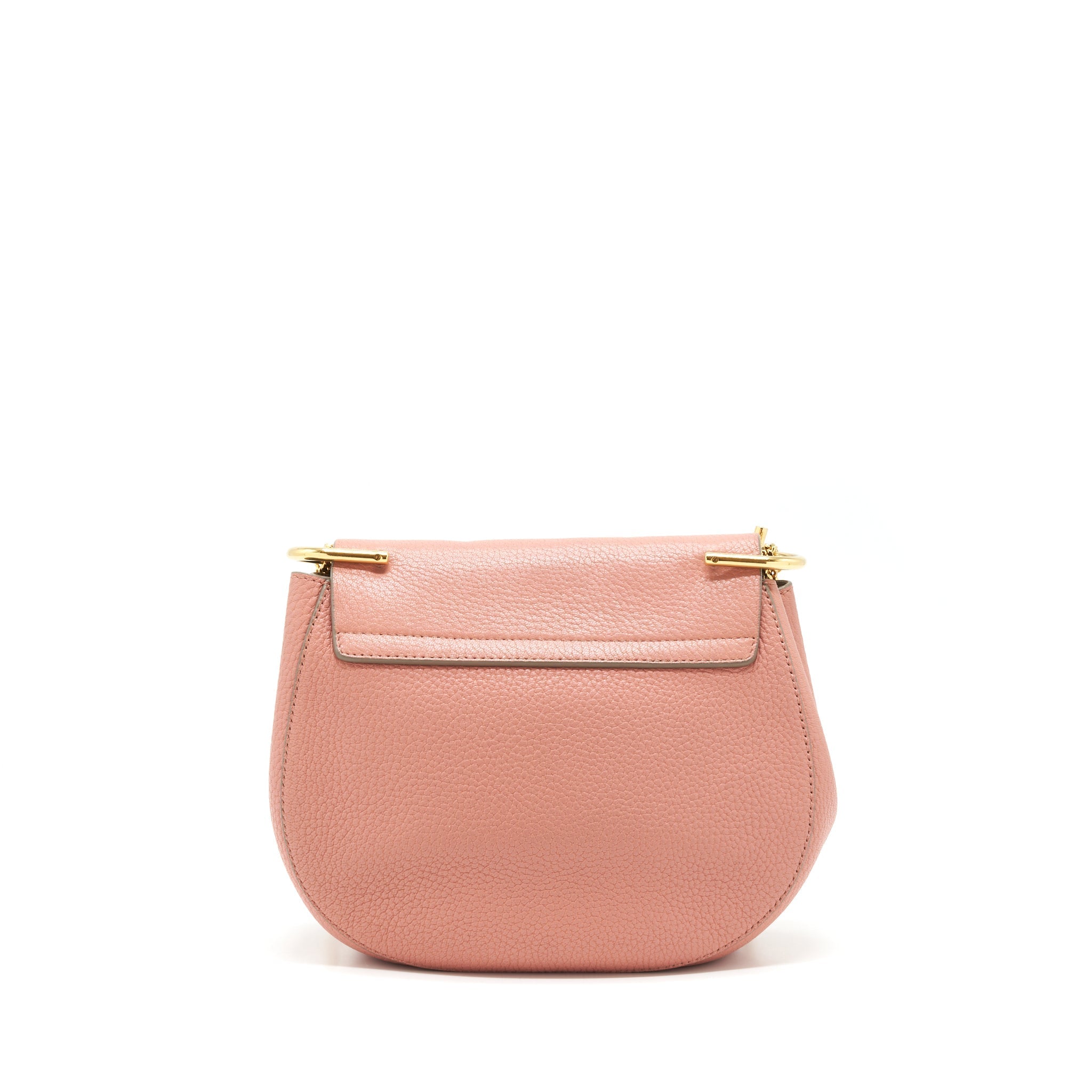 CHLOE DREW BAG PINK GHW